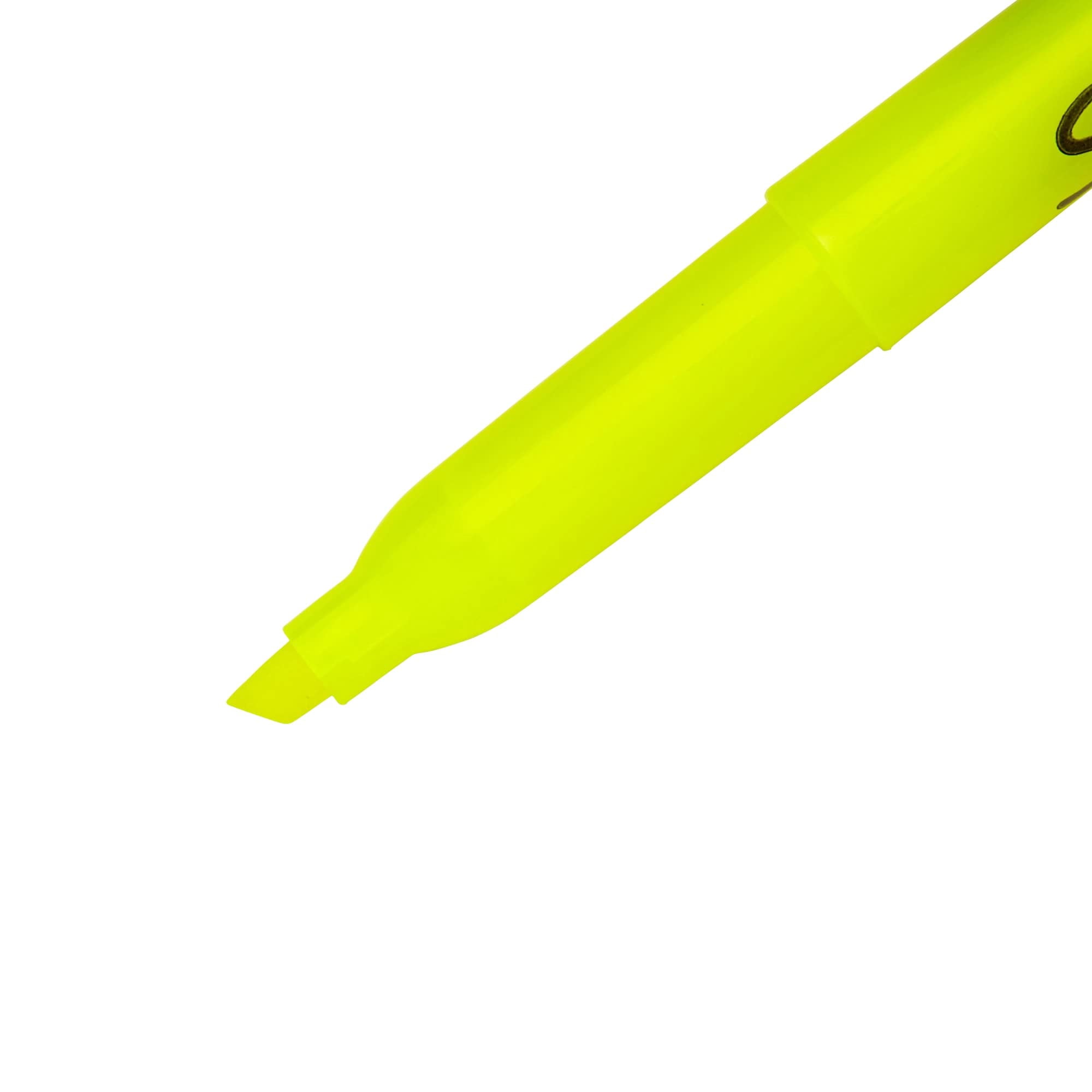 Sharpie Accent Pocket Highlighters, Chisel Tip, Quick-Drying Ink (Yellow, 6 Pack) k3fbe