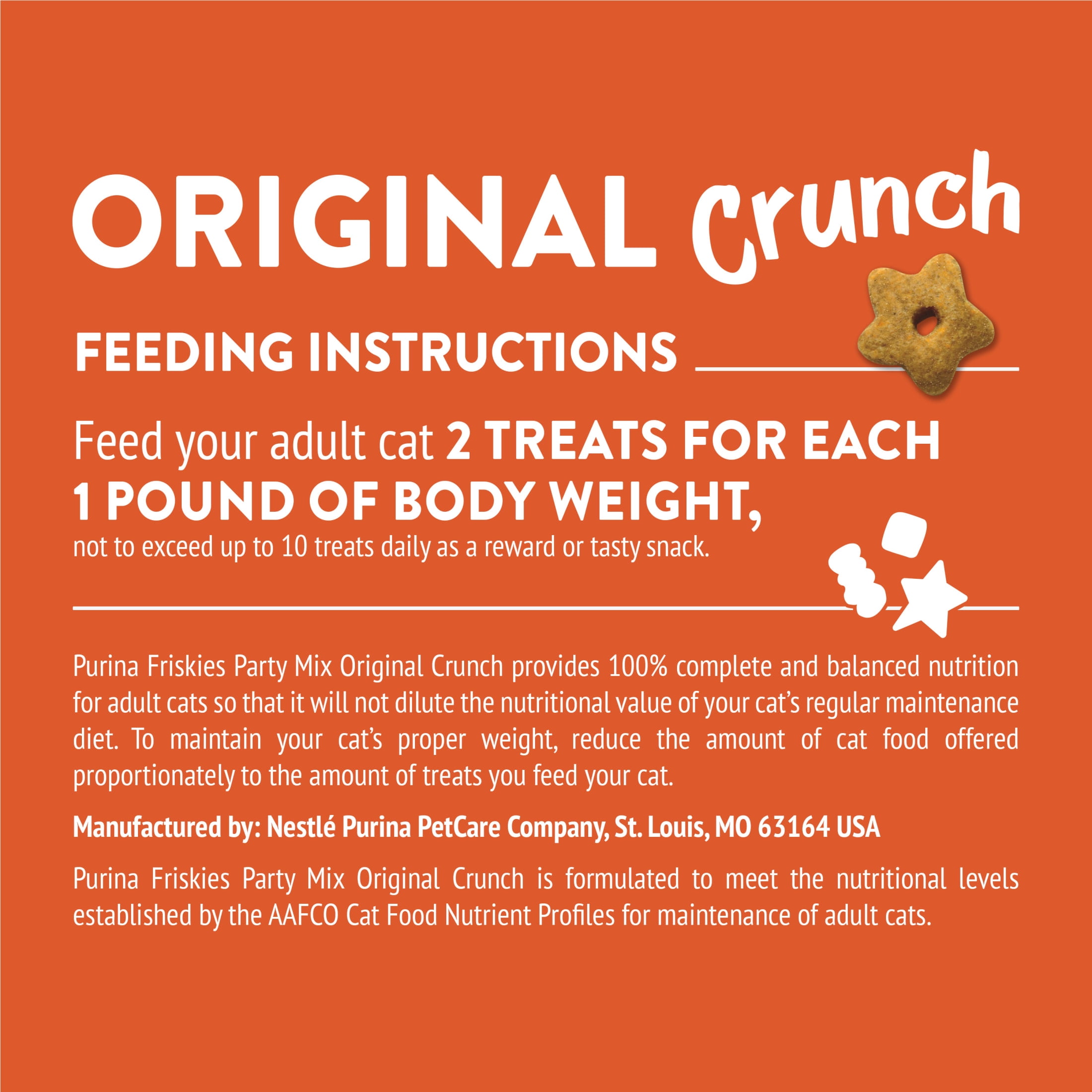 Friskies Party Mix Original Crunch Cat Treats, Chicken, Liver & Turkey Flavor (20 oz) kmb7l