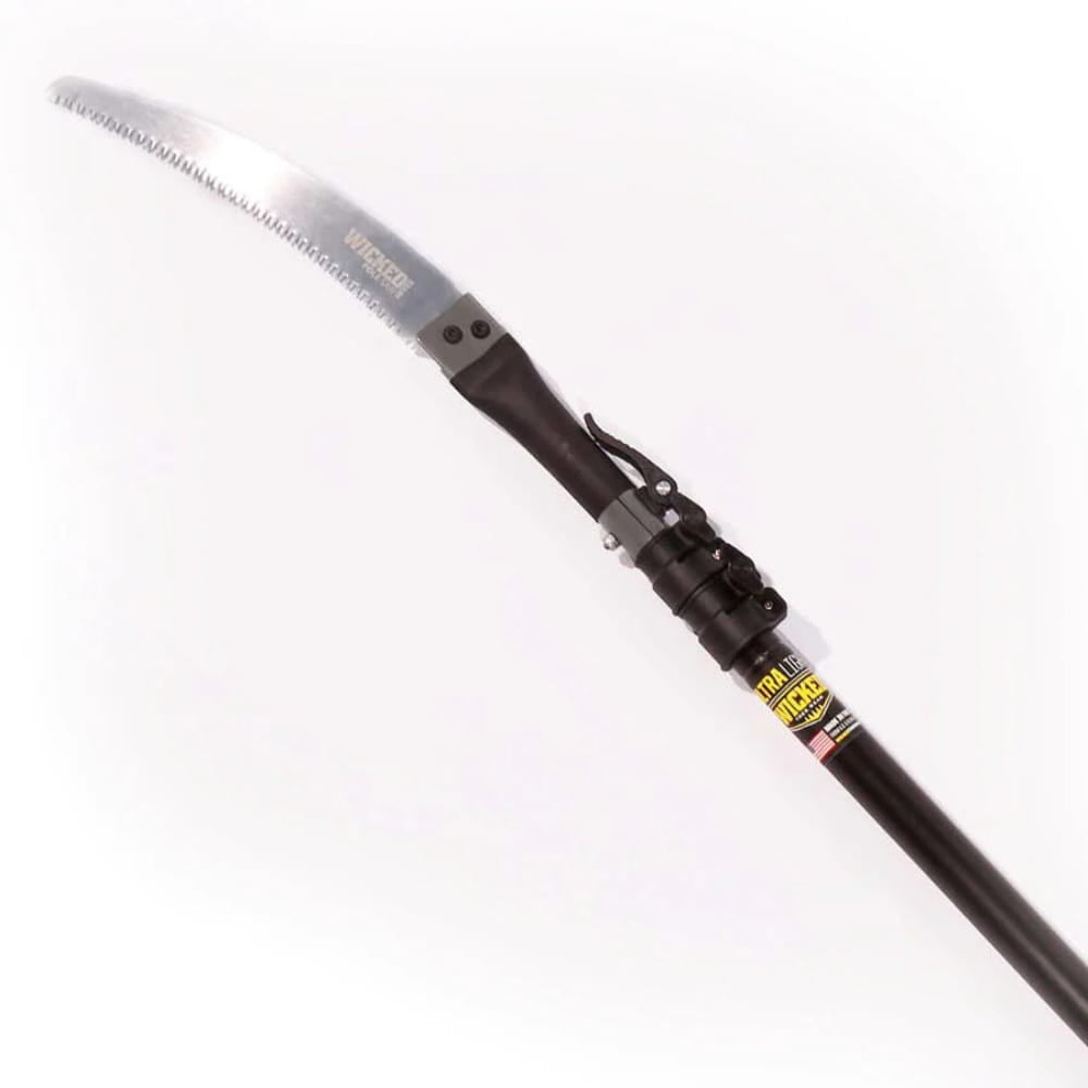 Wicked Tree Gear Ultra Light Pole Saw (Silver, 10 ft) 2ugb0
