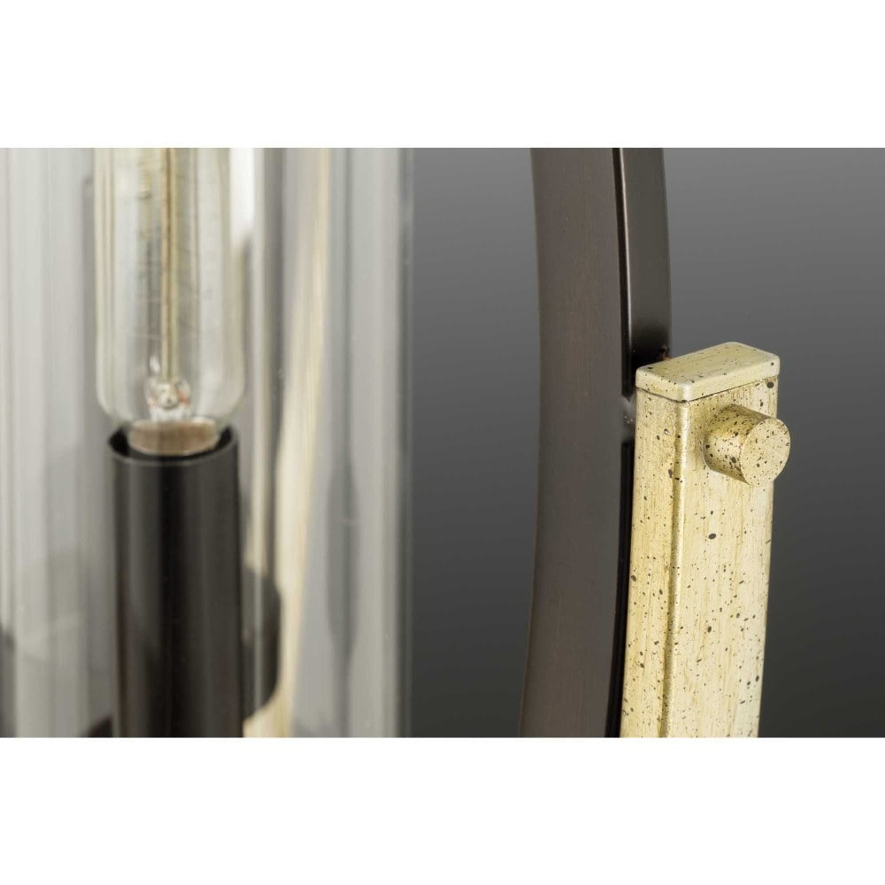 Progress Lighting Evoke 6-Light Chandelier with Glass Cylinder Shades (Polished Nickel, 28.5 in W x 39.5 in H) 7hd38