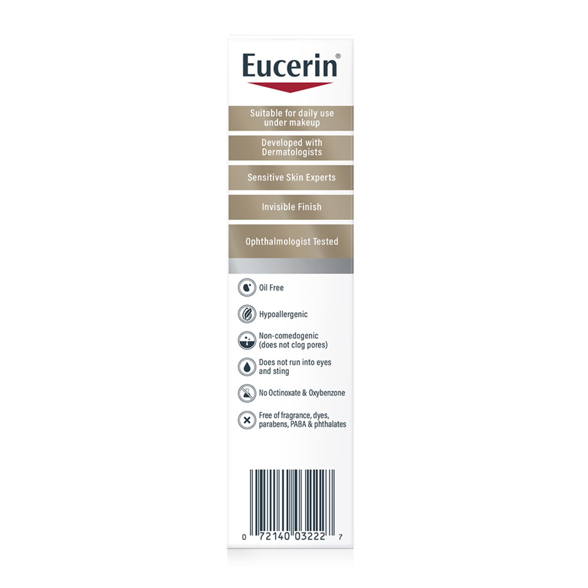 Eucerin Sun Age Defense Face Sunscreen Lotion, SPF 50, Hyaluronic Acid, Lightweight & Non-Comedogenic (2.5 fl oz) gqfnb