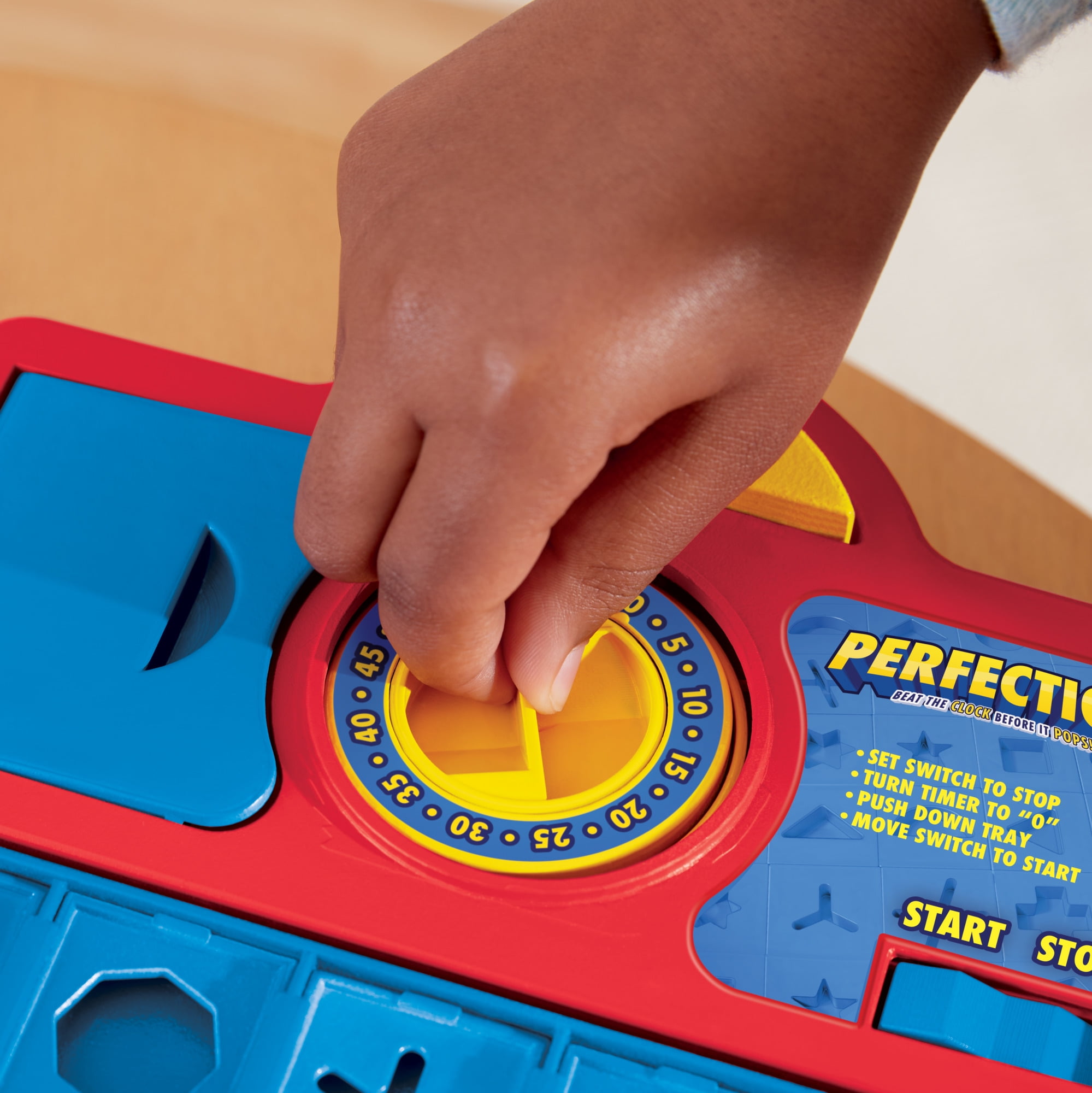 Perfection Kids Board Game, Fast-Paced Shape Matching Puzzle (1 Game Set) xmzf6