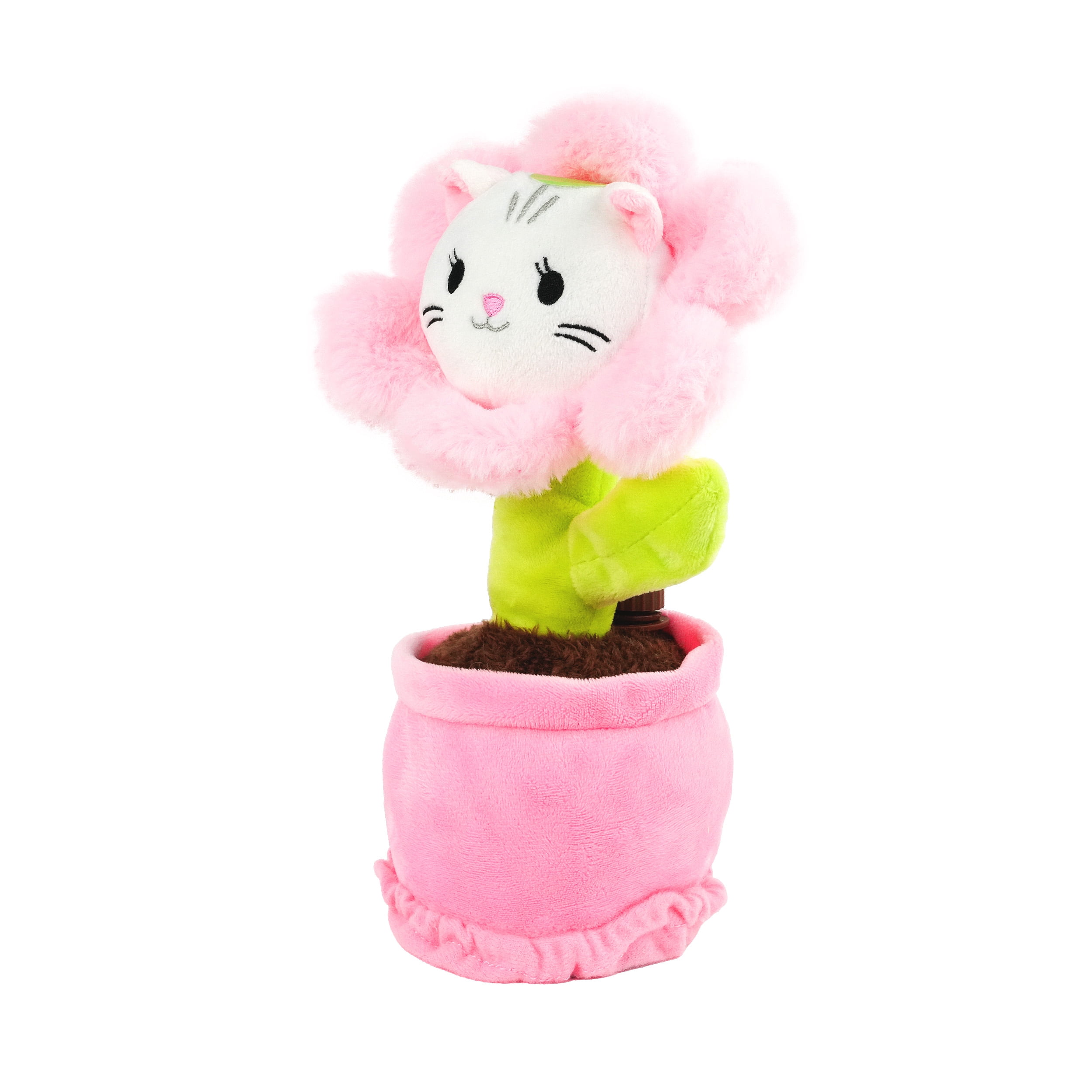ToyMonster i love aromie Posypurr Hibiscus Scented Flower Plush Toy with Visible Magic Mist (Hibiscus, 10.6 in) 8hjzb