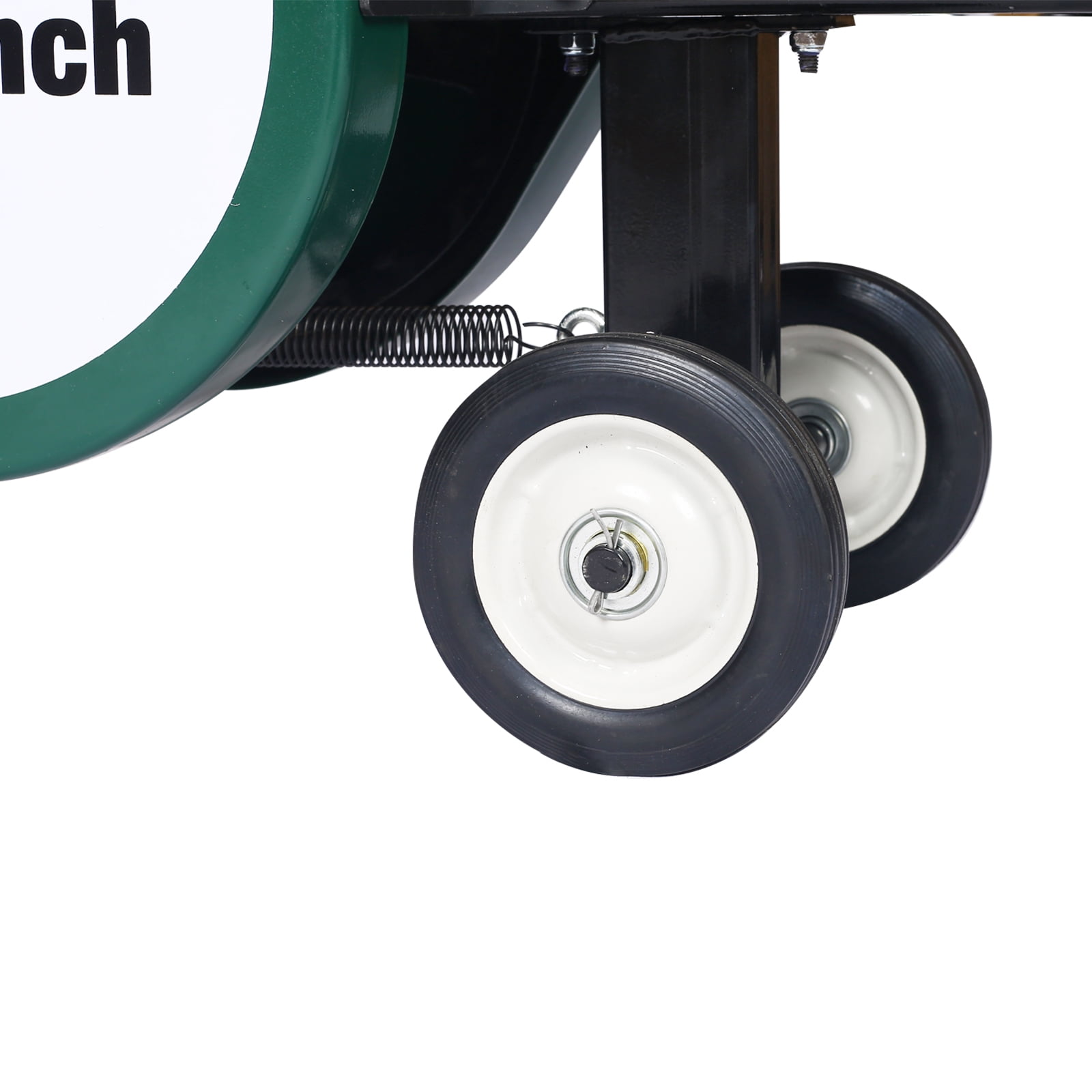 DSstyles Electric Log Splitter, Double Flywheel Firewood Chopping Machine (Green, 18.5 in) zp1vp