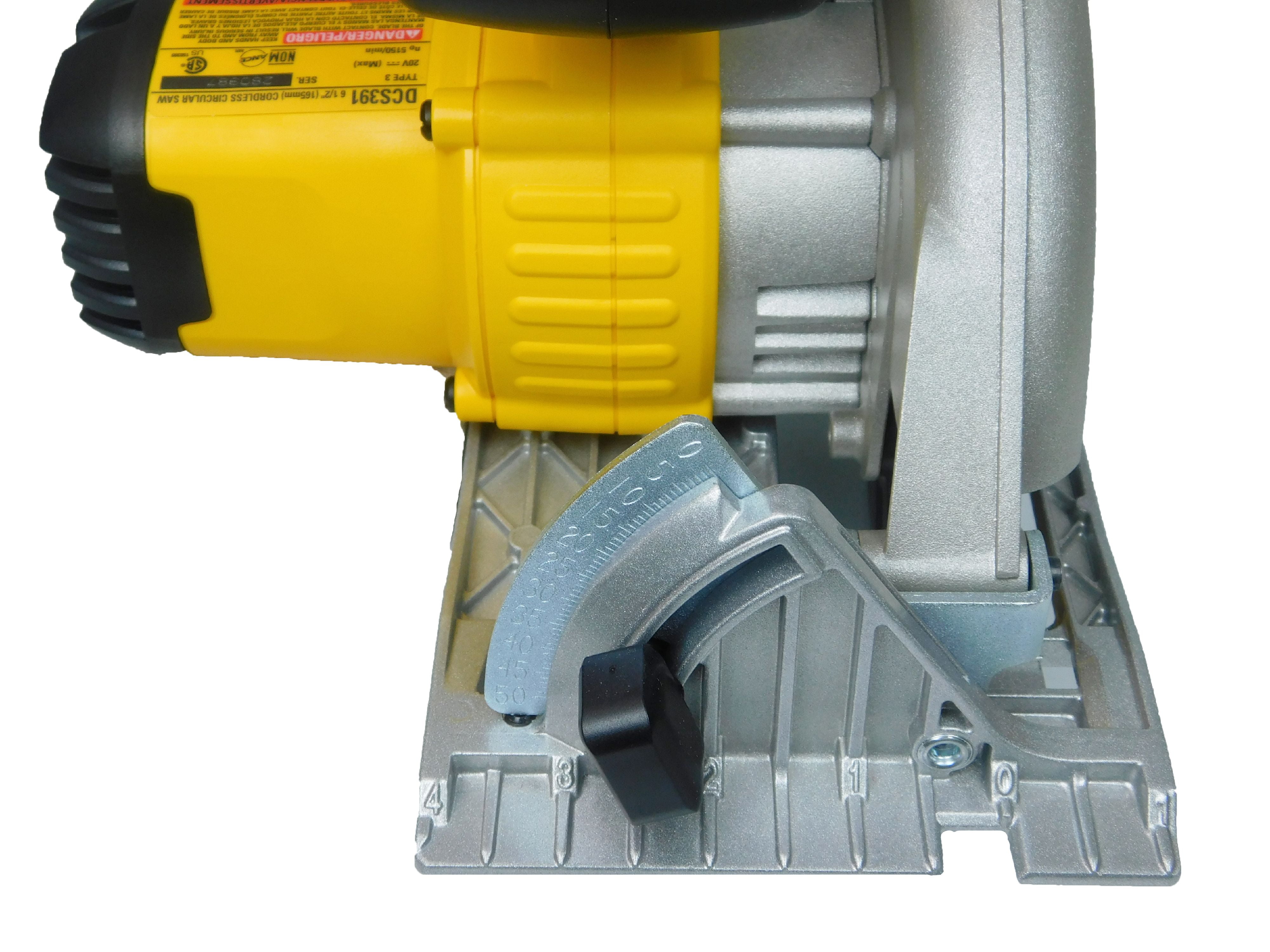 DEWALT 20V MAX Circular Saw, 6-1/2-Inch Blade, High-Performance Cordless Power Tool (Bare Tool Only) j8xv8