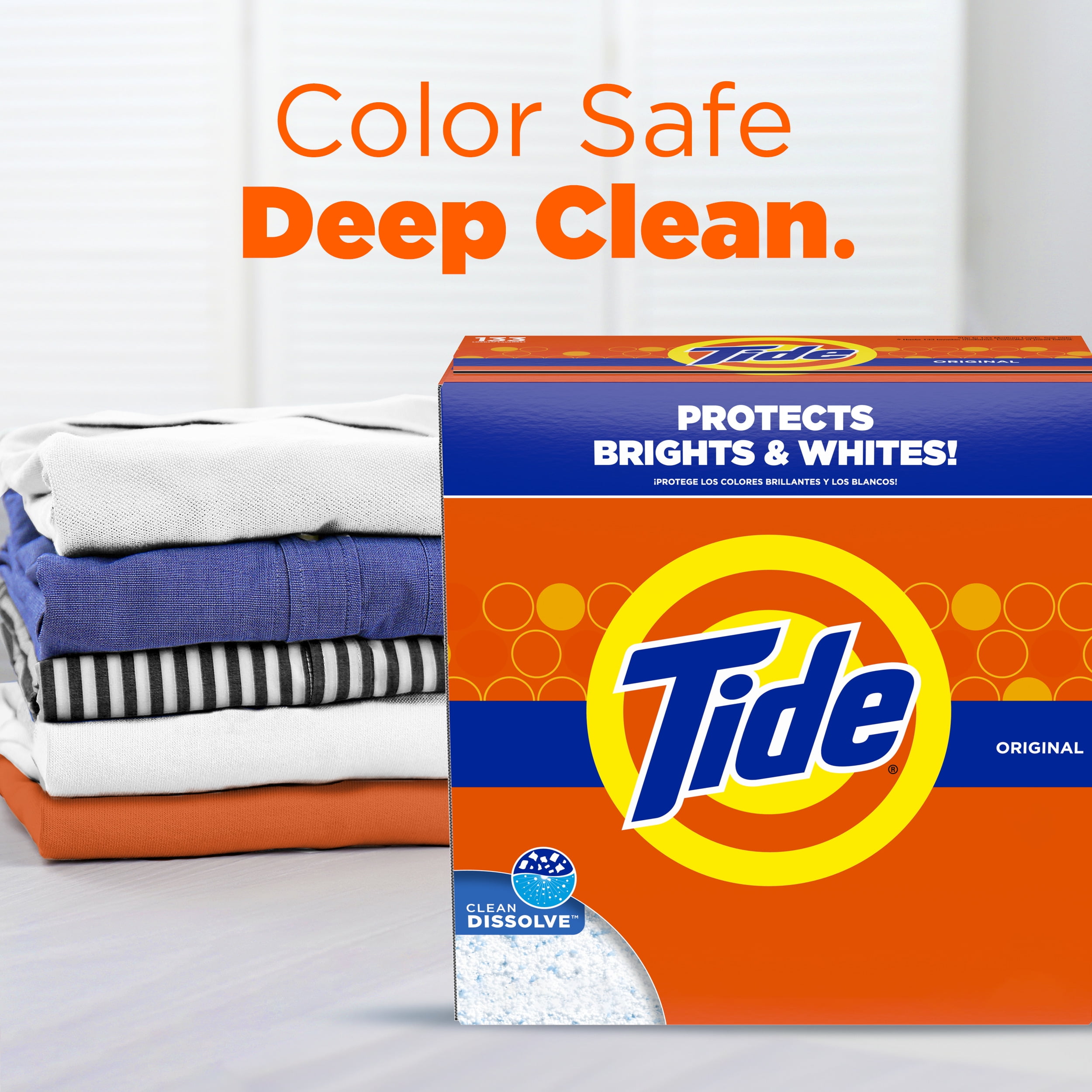 Tide Original Scent Powder Laundry Detergent (Original, 50 oz) b8uyw
