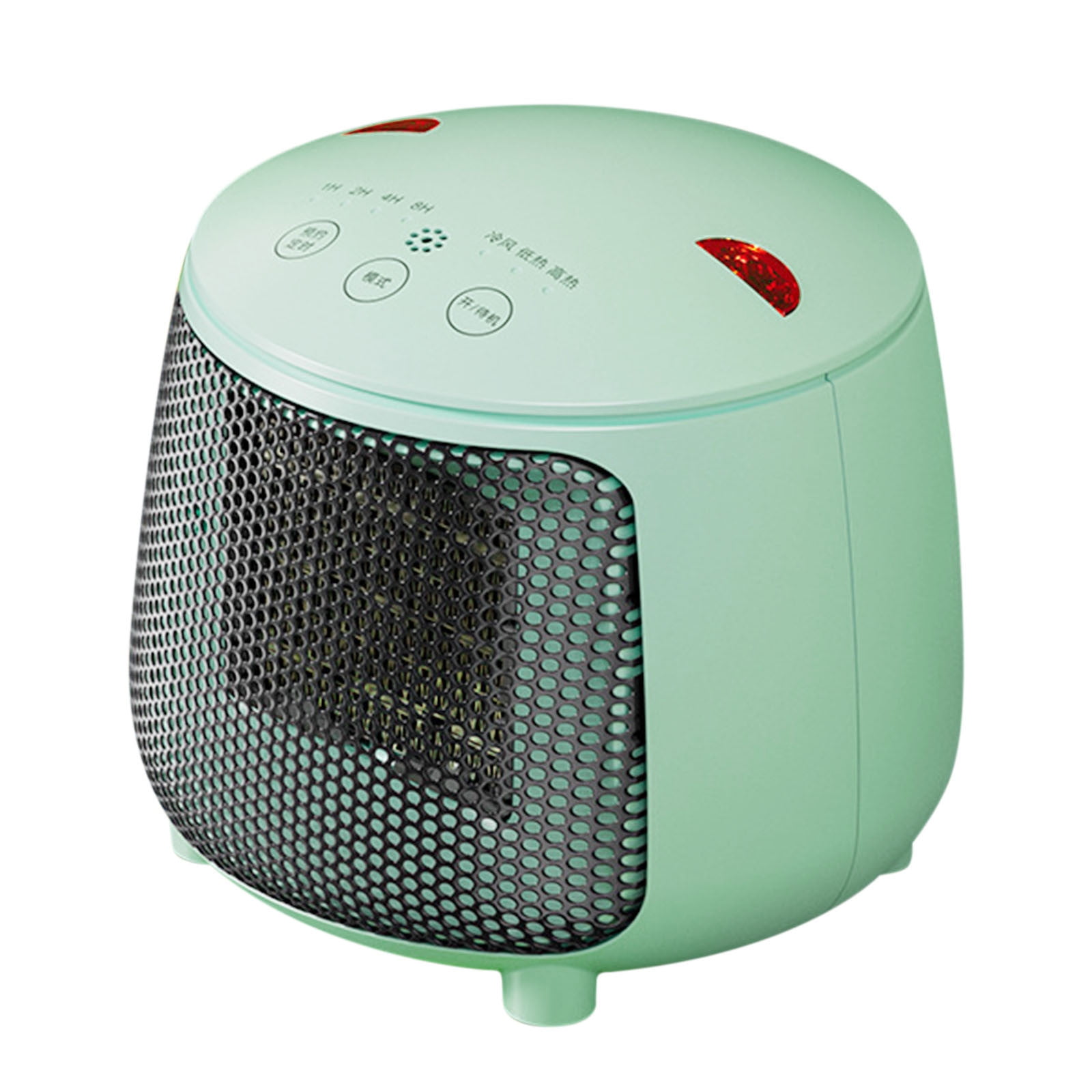 YZEGDCH Portable Electric Space Heater with Adjustable Thermostat and Timer (Green, 1500W) vvudt