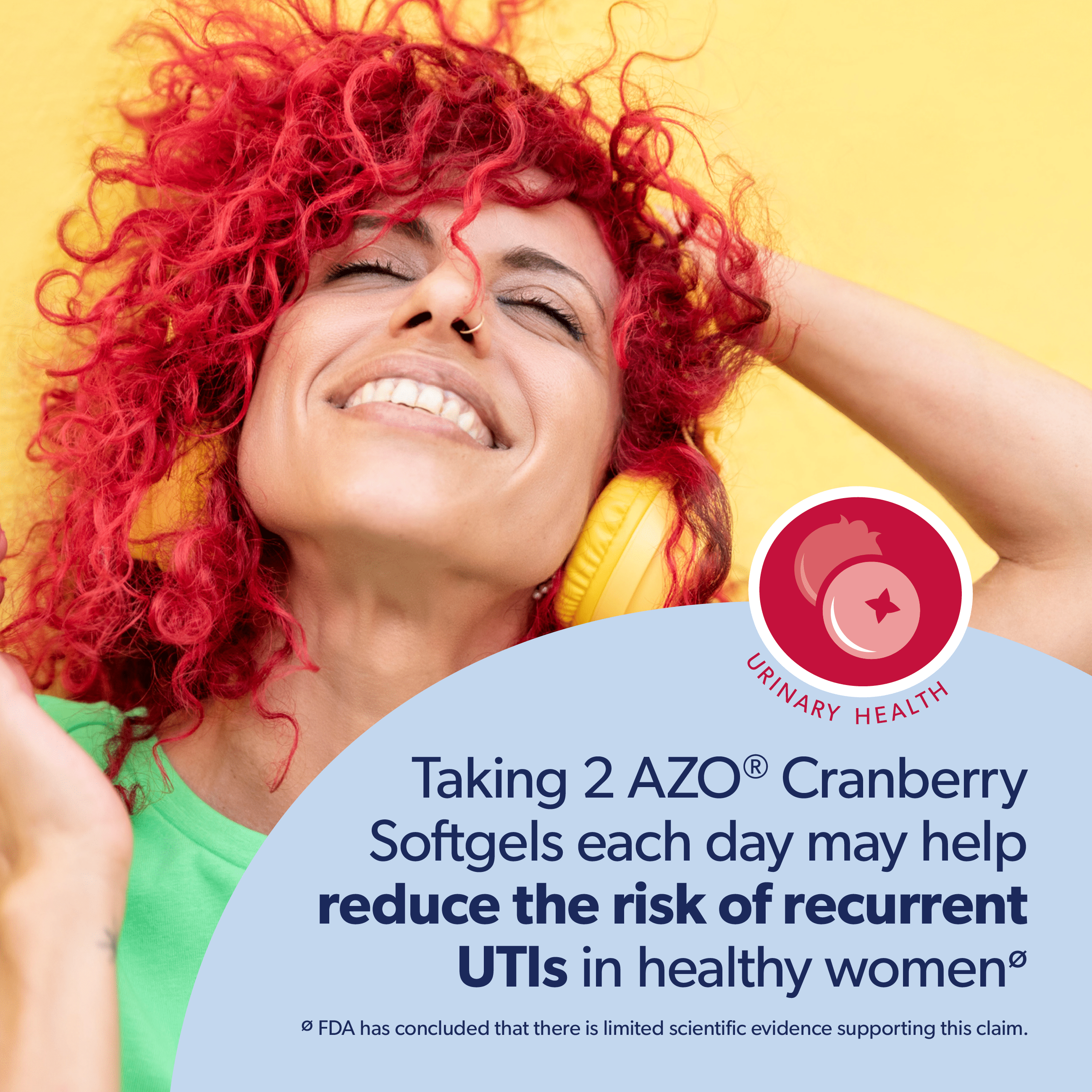 AZO Cranberry Urinary Tract Health Supplement, Daily Support for Urinary Tract Cleansing (100 Count) xvip7