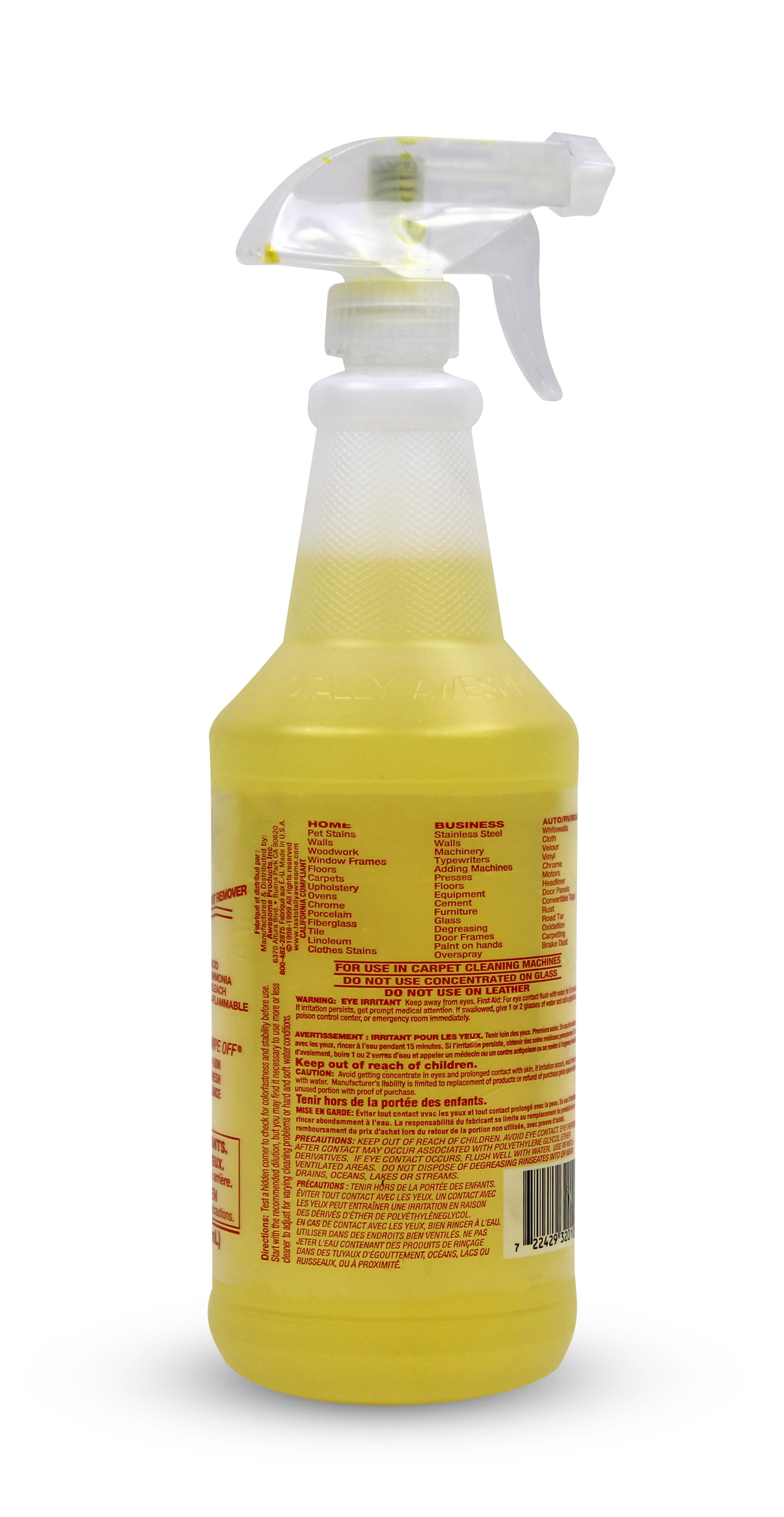 LA's Totally Awesome All Purpose Cleaner and Degreaser (Original, 32 fl oz) hqghs