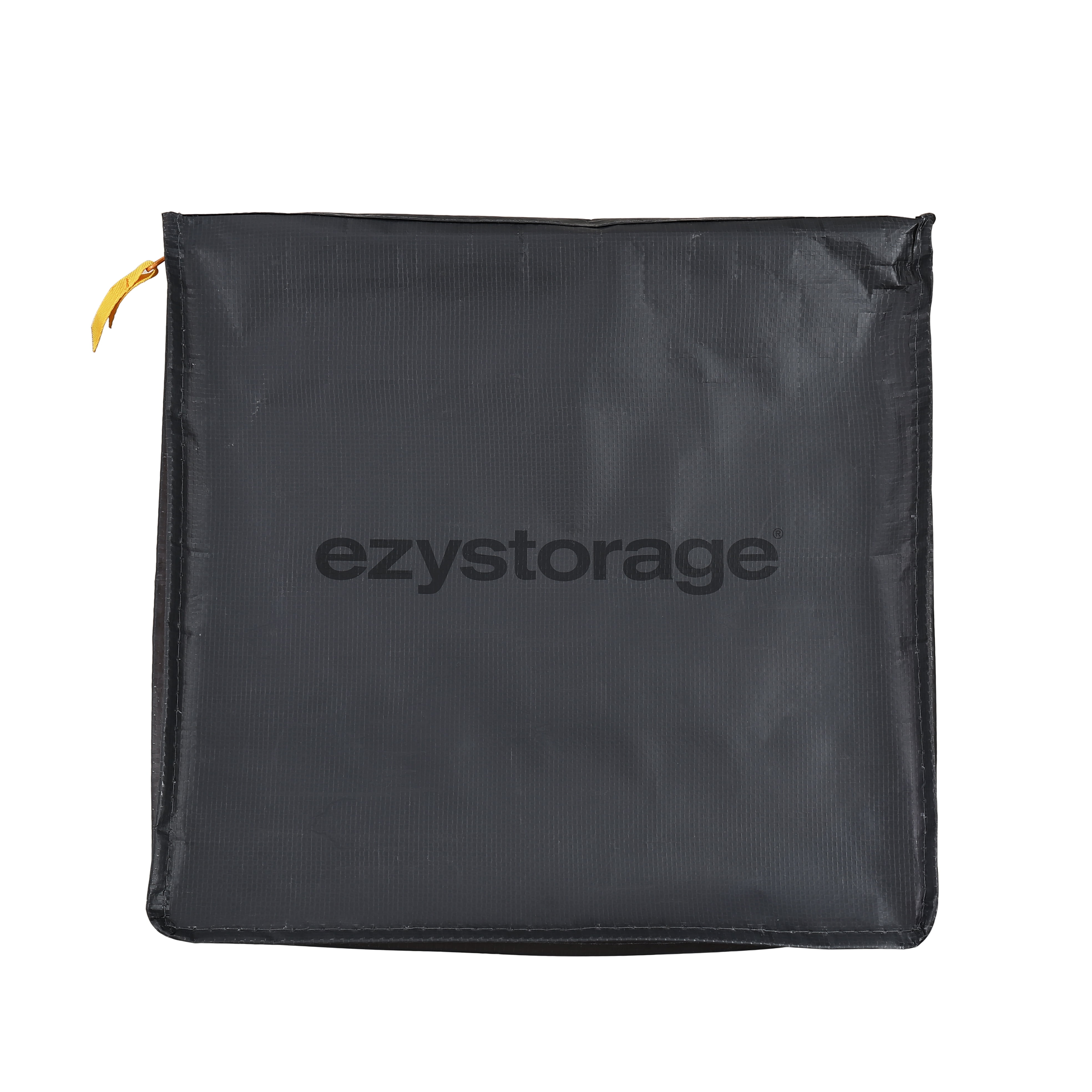Ezy Storage Heavy-Duty Collapsible Utility Storage Bag with Reinforced Handles (Black, 12.4 Gallon) ex7zc