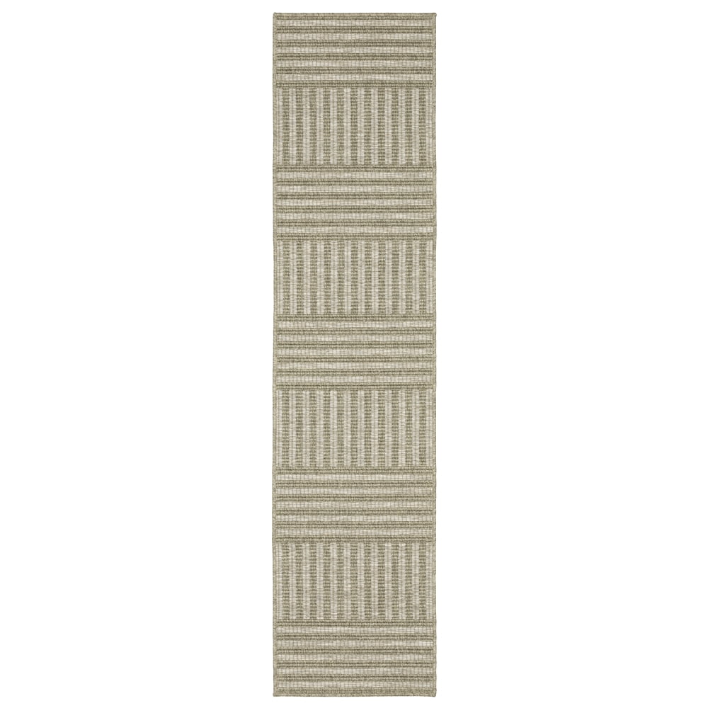 Oriental Weavers Tortuga Indoor/Outdoor Area Rug (Tan/Light Brown, 5.25 ft x 7.25 ft) yebjv