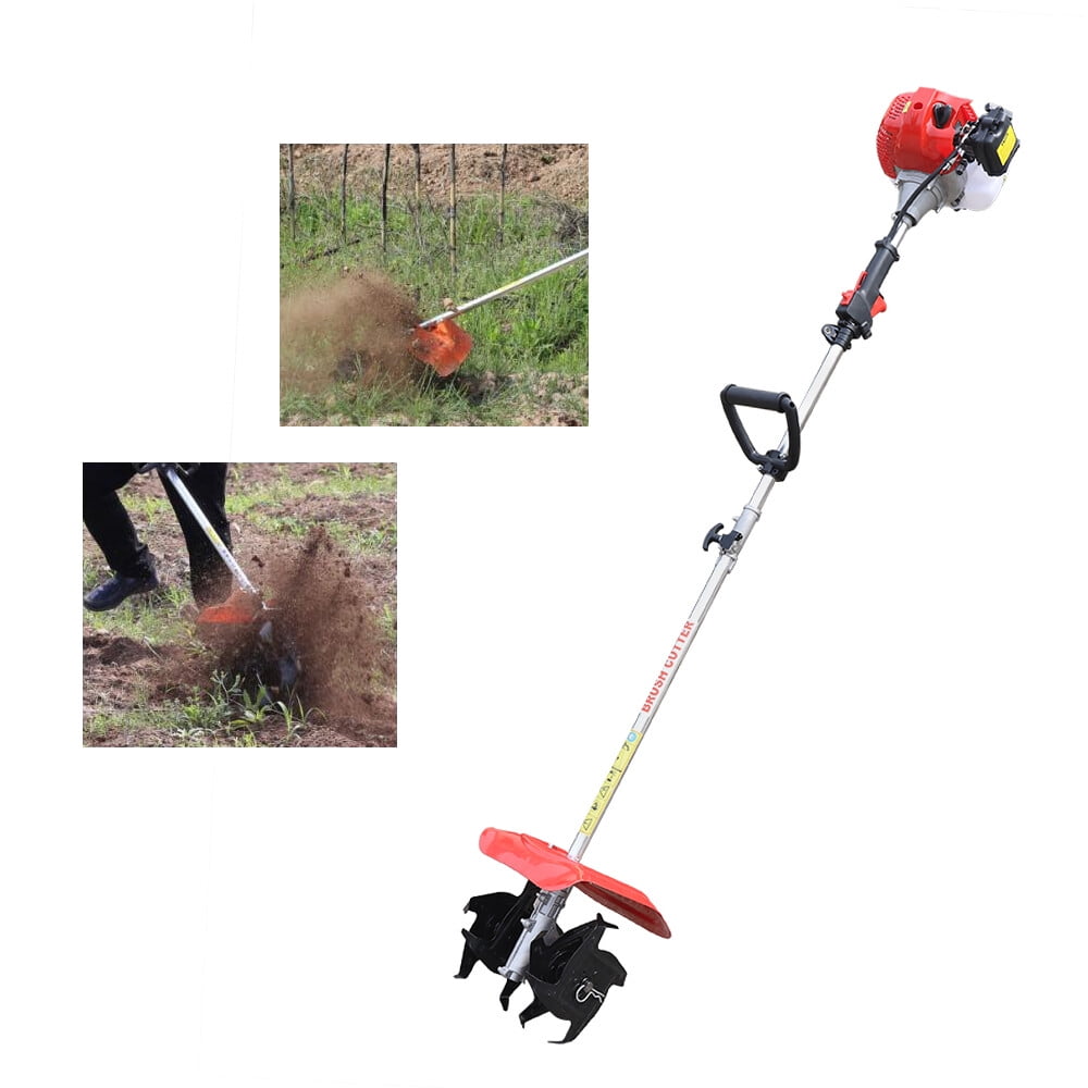 Generic Gas Powered Mini Tiller Cultivator (9 in Width, 3.5 in Depth) cr3q4