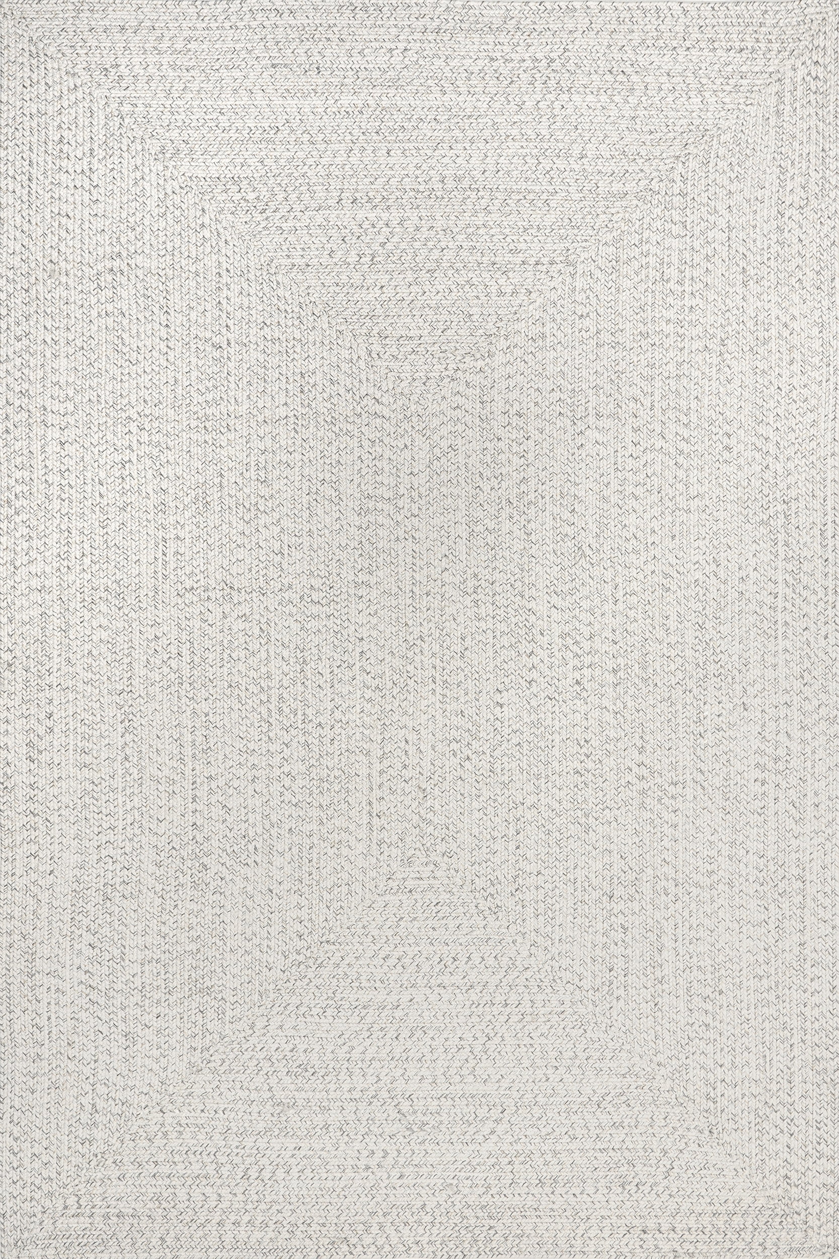 nuLOOM Wynn Braided Indoor/Outdoor Area Rug (Ivory, 2 ft x 3 ft) o6vuc