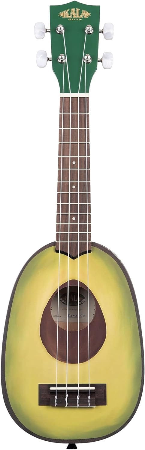 Kala Novelty Soprano Ukulele Guacalele (Avocado, 21 in) pe9vh - Image 2