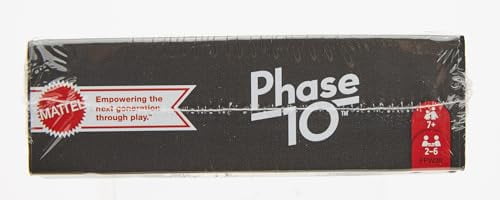 Mattel Games Phase 10 Card Game Strategy Matching Activity (2-6 Players) iojnb