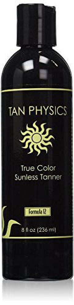 Tan Physics True Color Sunless Tanner with Application Gloves (8 fl oz) tty05