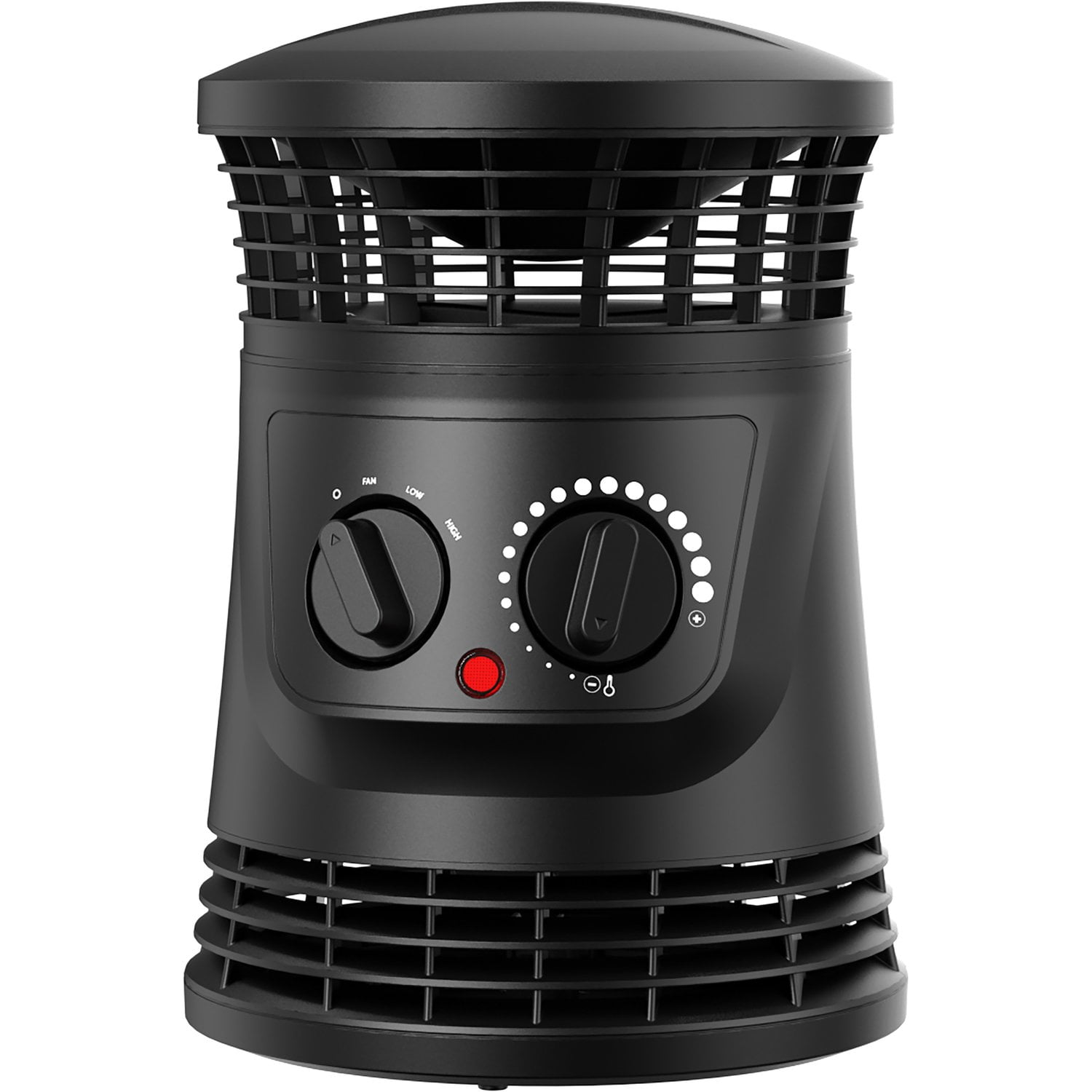 Lifesmart 360 Surround Ceramic Heater with Adjustable Thermostat (Black, 1 Unit) x8x02