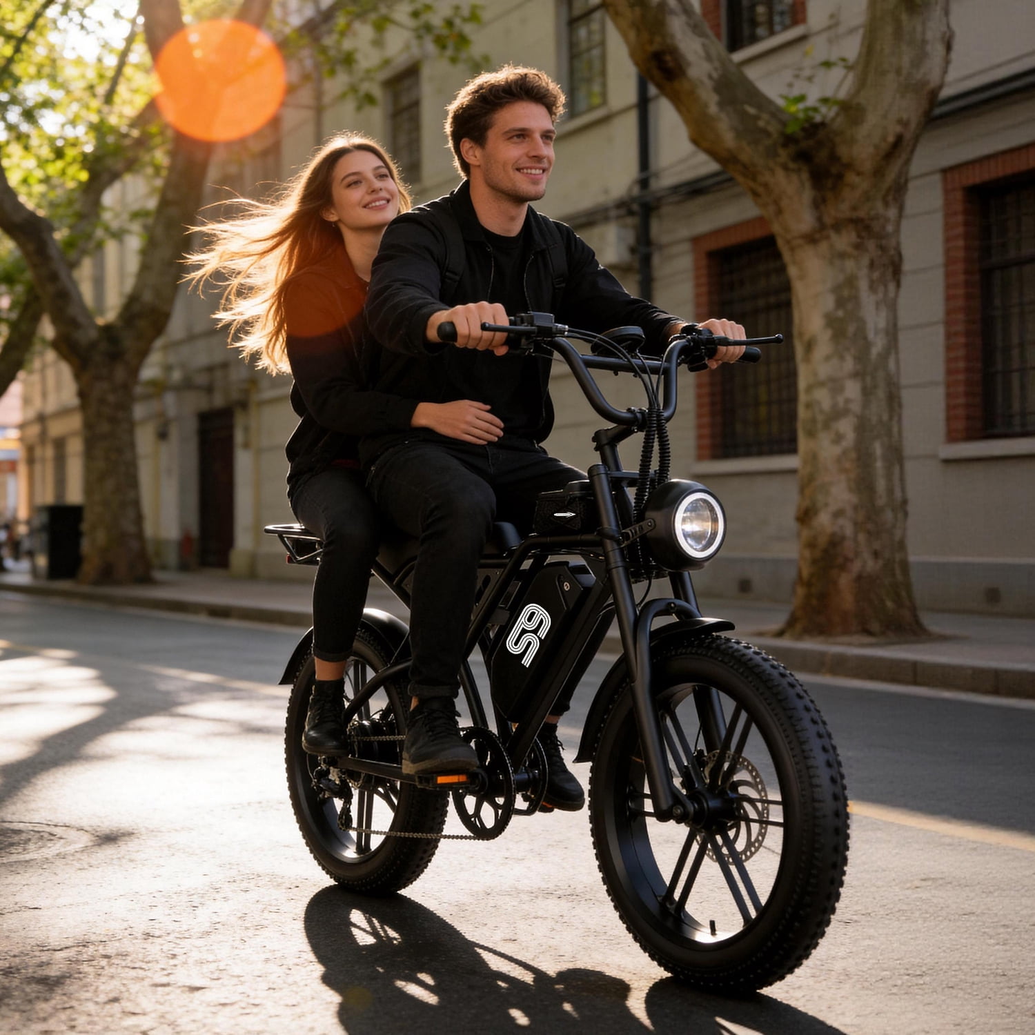ASKGO Electric Bike for Adults, 750W Fat Tire Off-Road Ebike, 30MPH Speed & 75 Mile Range, Cargo Ebike with NFC Unlock (48V 20Ah) wkgi6