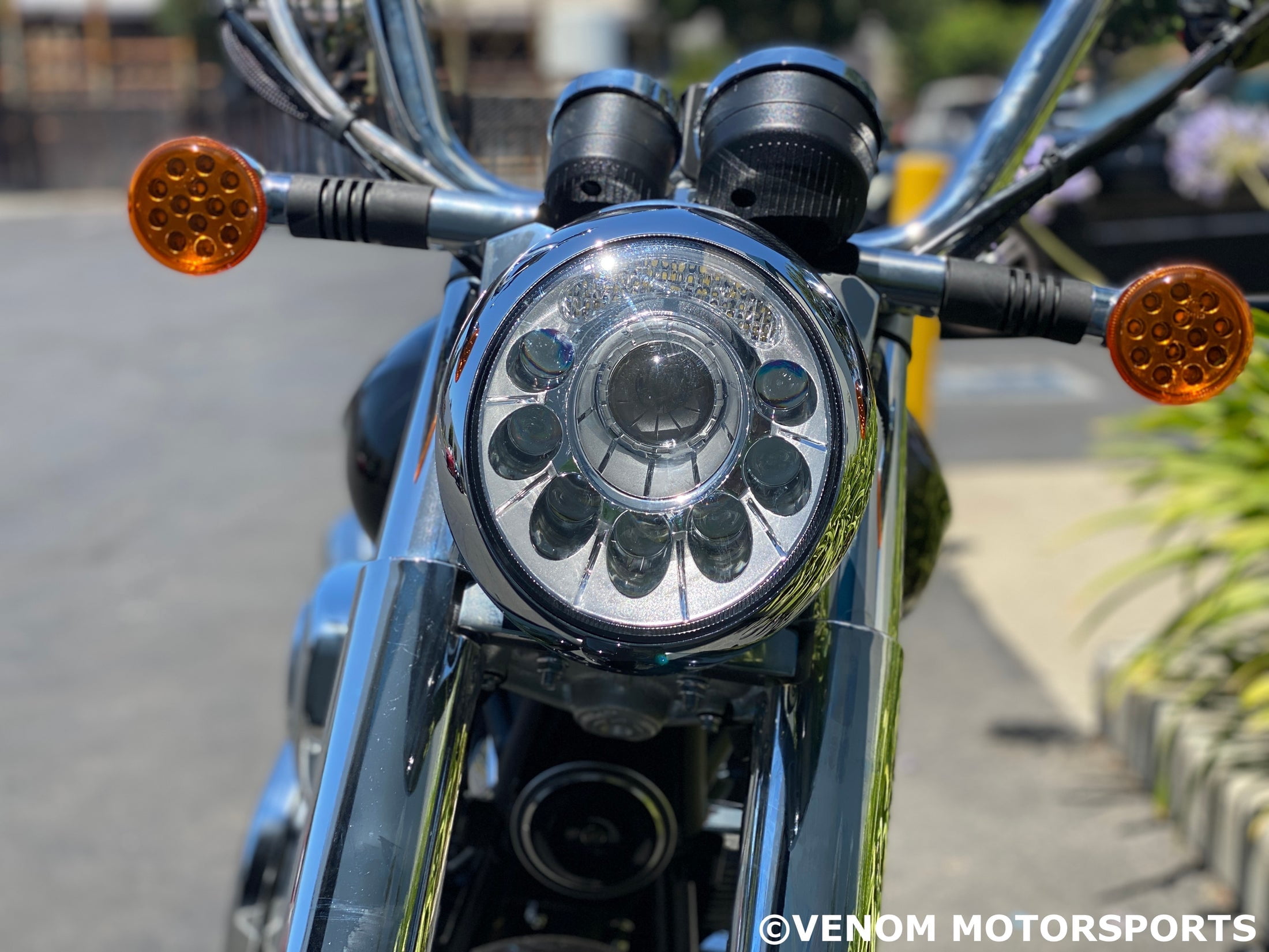 Venom Motorsports Lifan Lycan 250cc V-Twin Chopper Motorcycle (Black, 250cc) 36yce