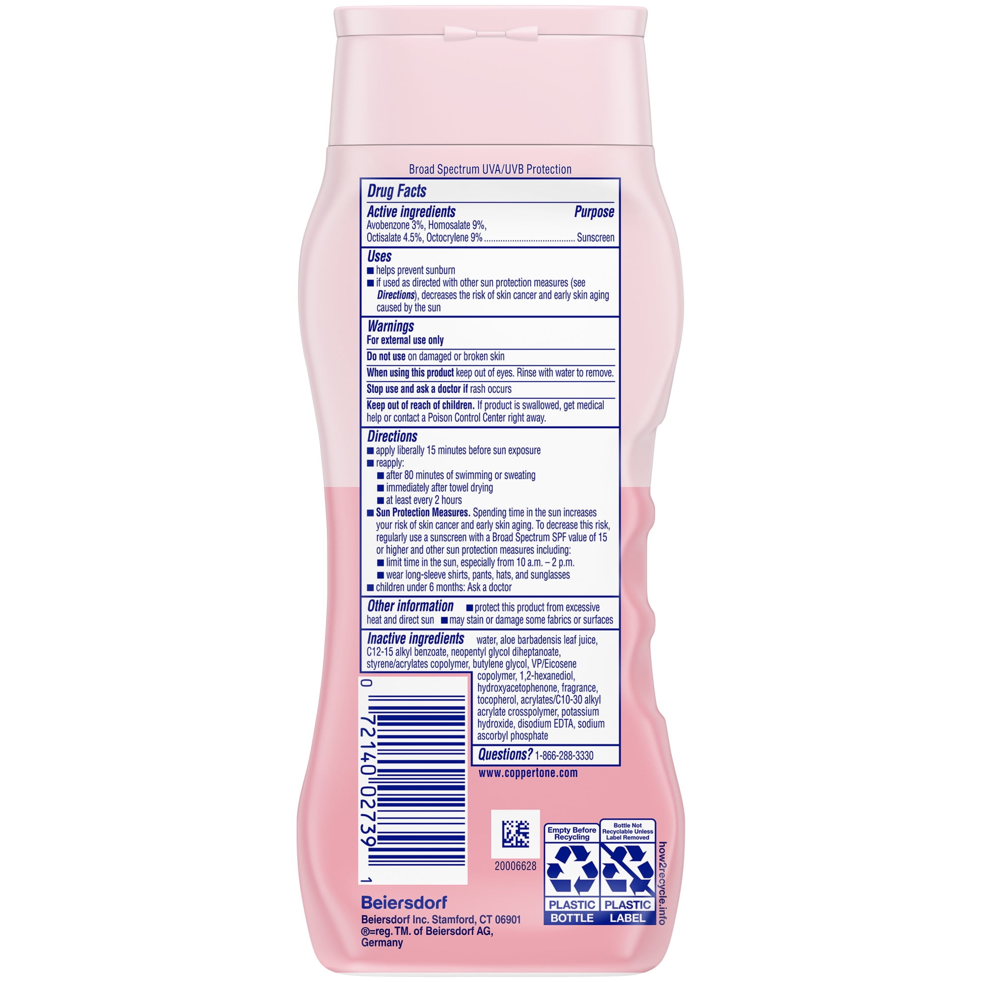 Coppertone WaterBabies SPF 50 Baby Sunscreen Lotion, Broad Spectrum UVA/UVB Protection (8 fl oz) 5hlqc