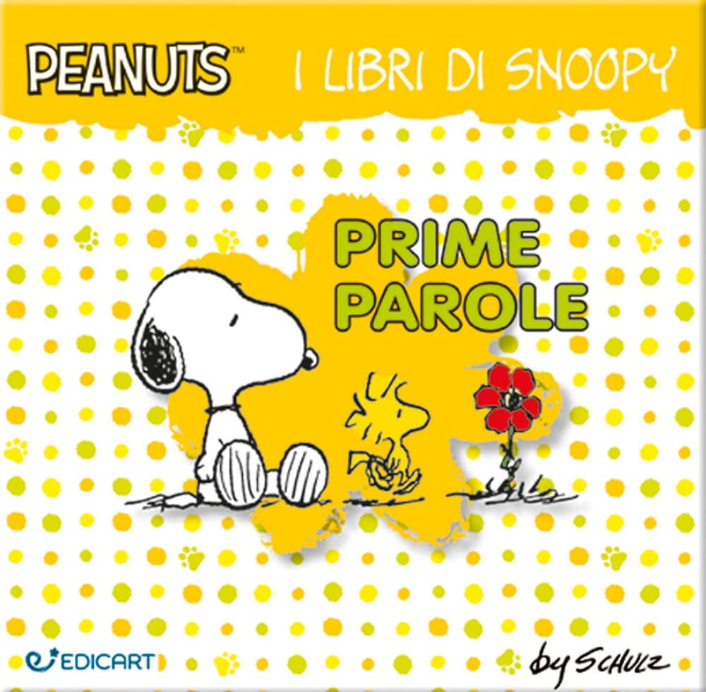 Peanuts Snoopy First Words Illustrated Hardcover Book (English Edition) izouj