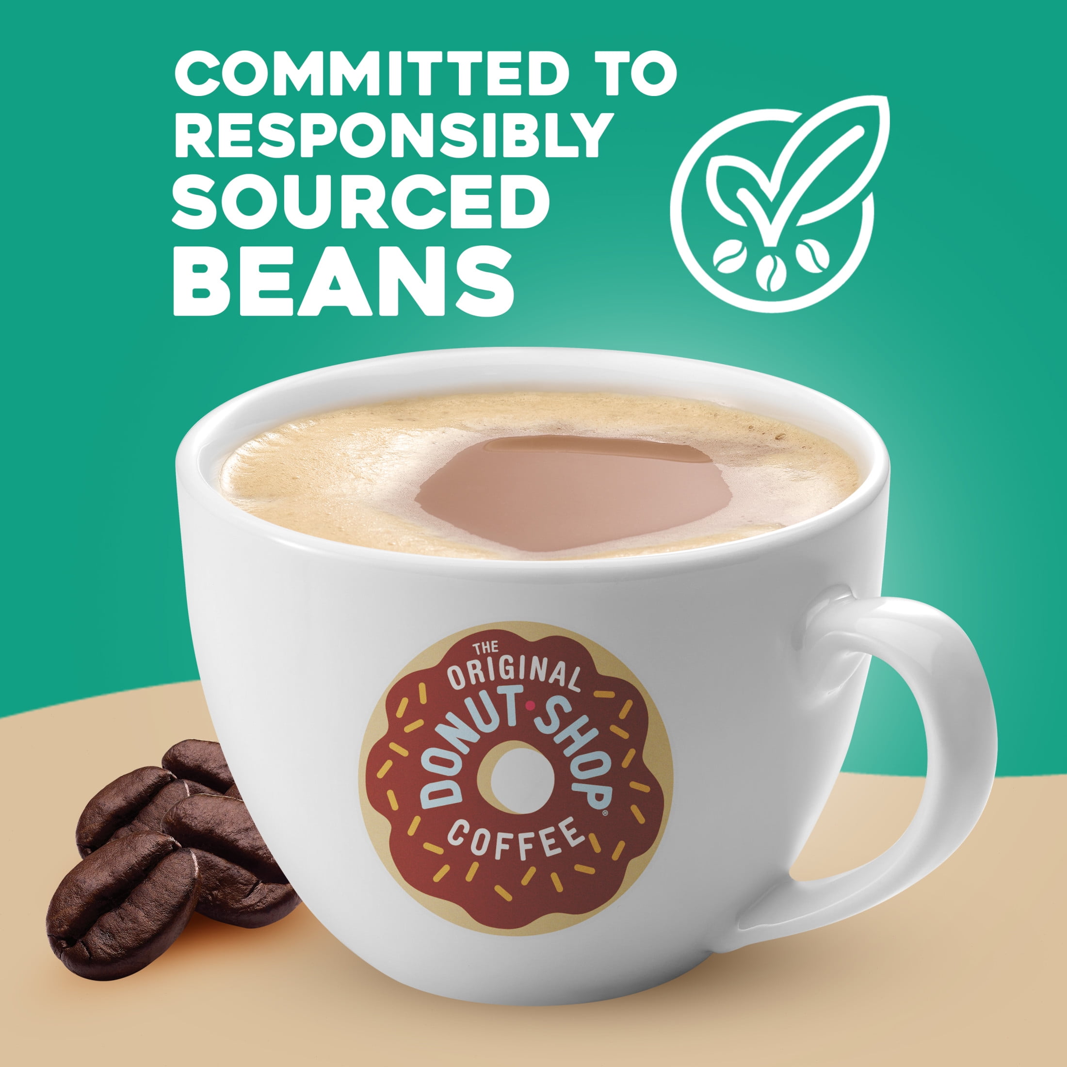 The Original Donut Shop Medium Roast Coffee K-Cup Pods (Regular, 96 Count) kbssc