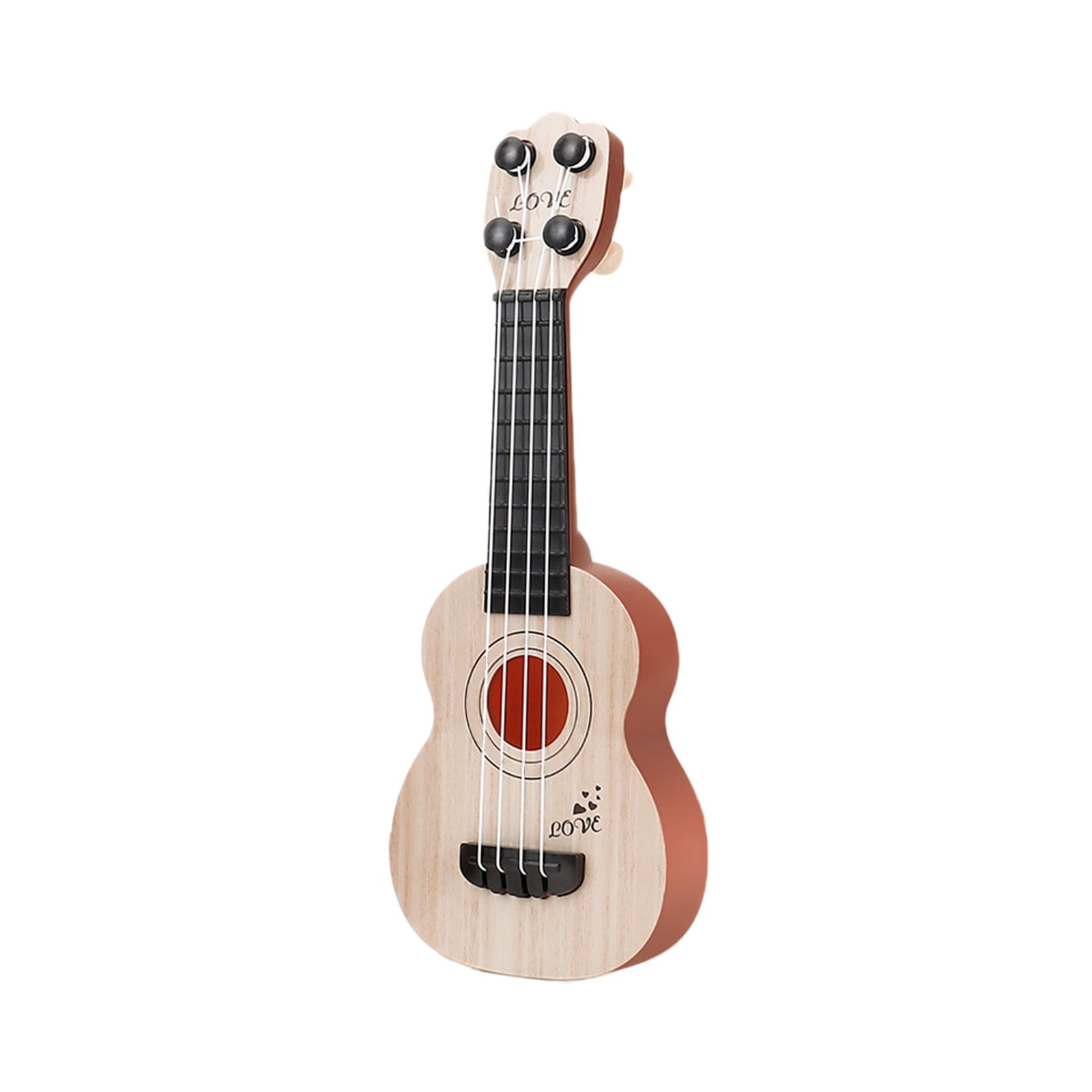 Karymi Kids Ukulele Guitar Musical Educational Toy for Beginners (White, 17 in) zalth