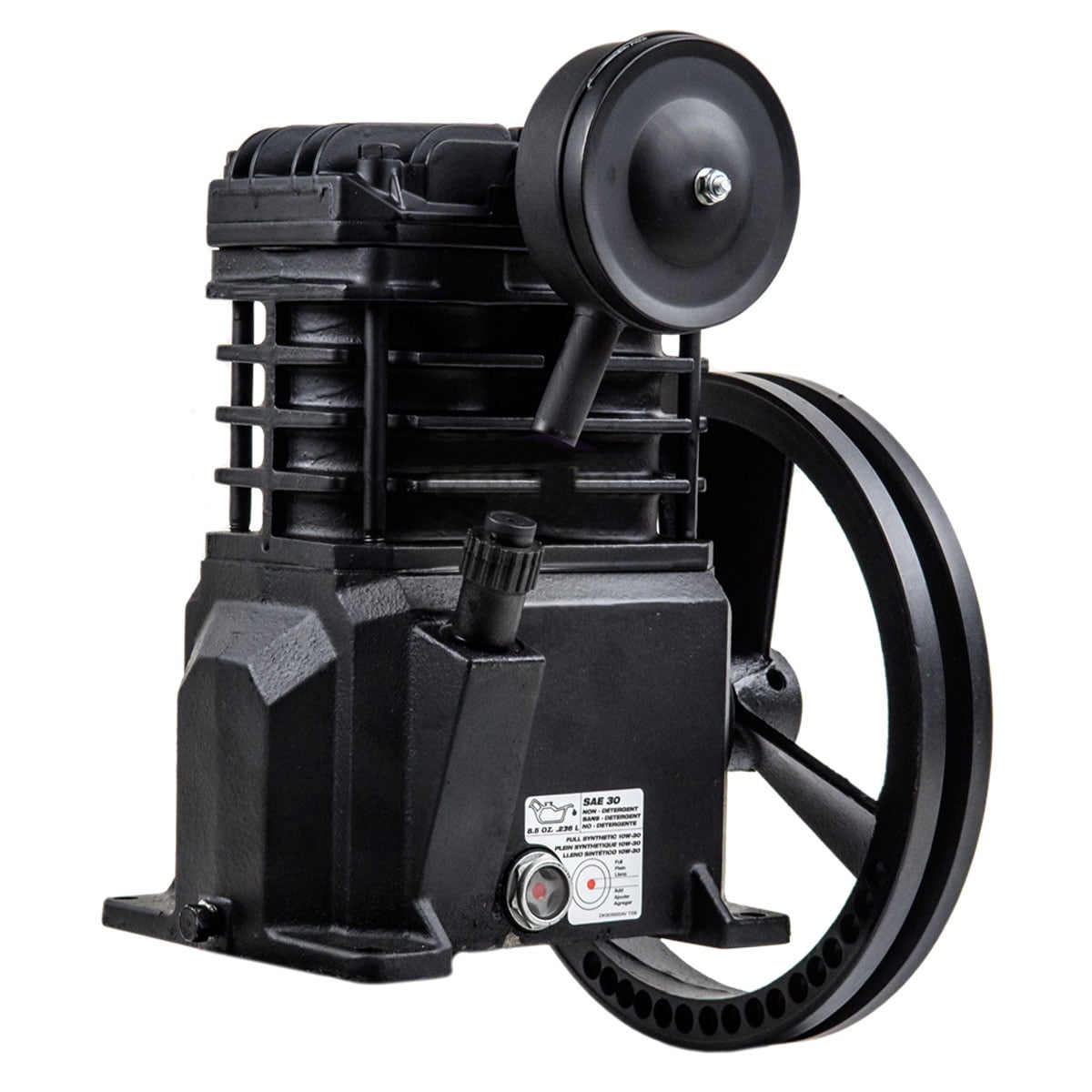 Campbell Hausfeld Replacement Air Compressor Pump (2 HP, Cast Iron, Black) 0ro0h