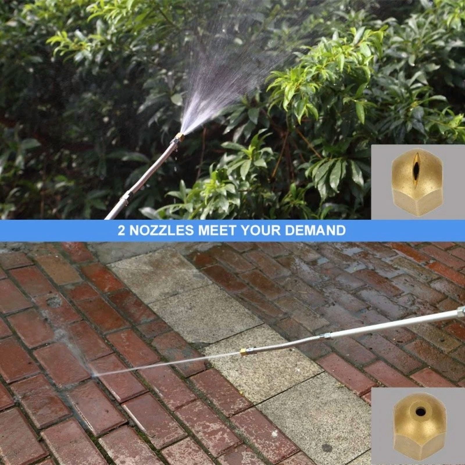 Purely Elizabeth High Pressure Power Washer Spray Gun Wand Attachment (Garden Hose Compatible) 08t31