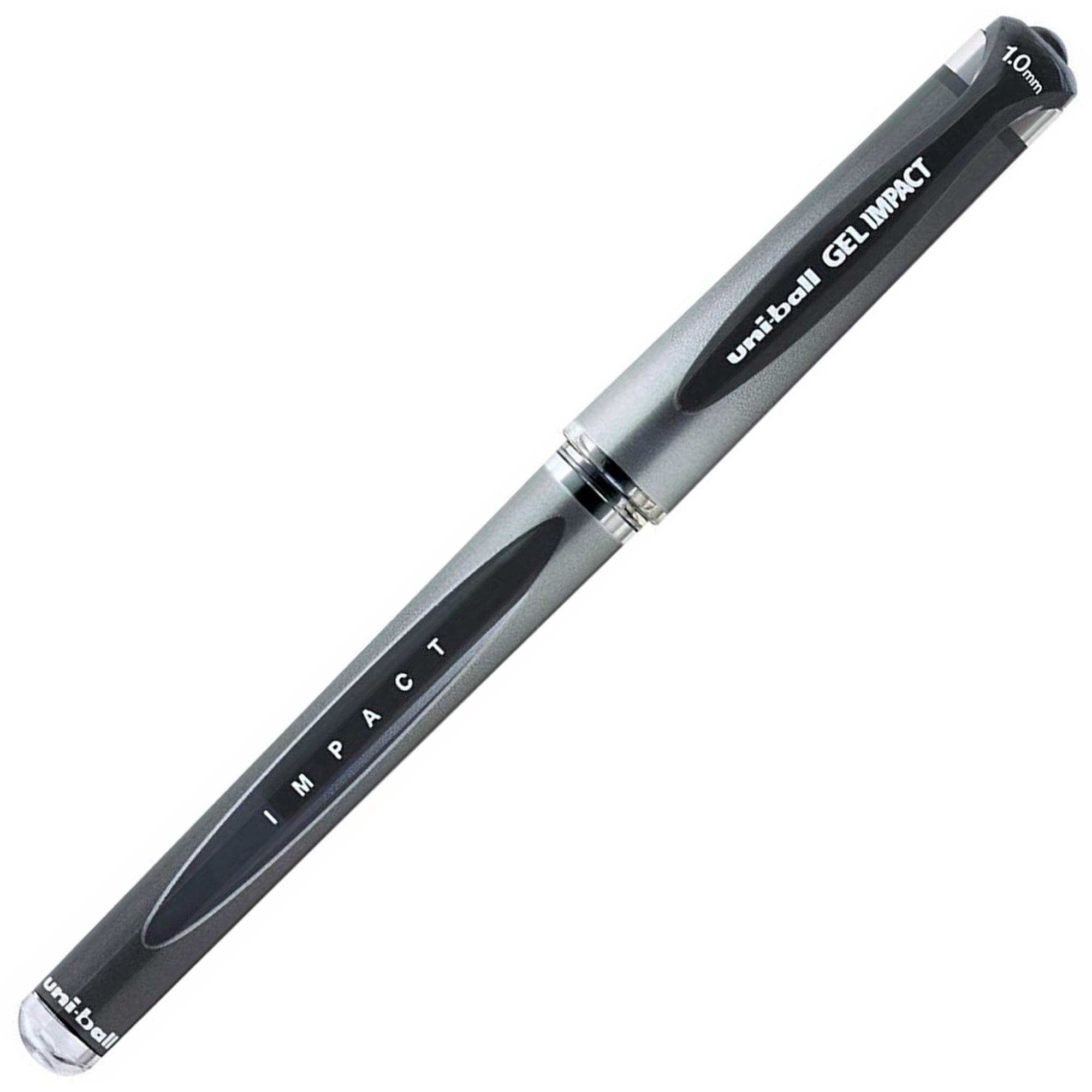 Uni-ball 207 Impact Gel Pens, Bold Point, Quick-Drying Ink (Black, 12 Pack) wpl0o