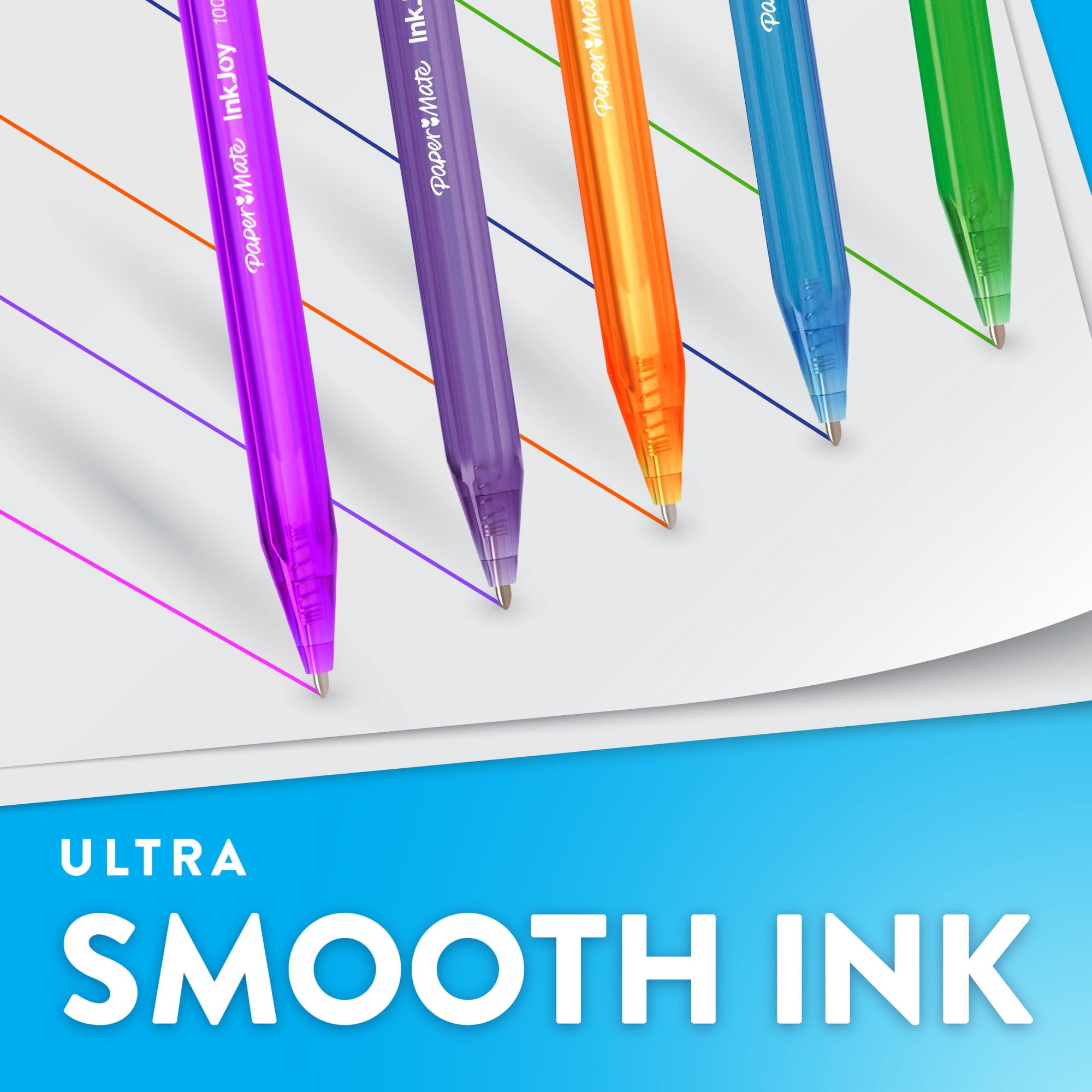 Paper Mate InkJoy 100RT Retractable Ballpoint Pens (Red, 12 Pack) d64fb