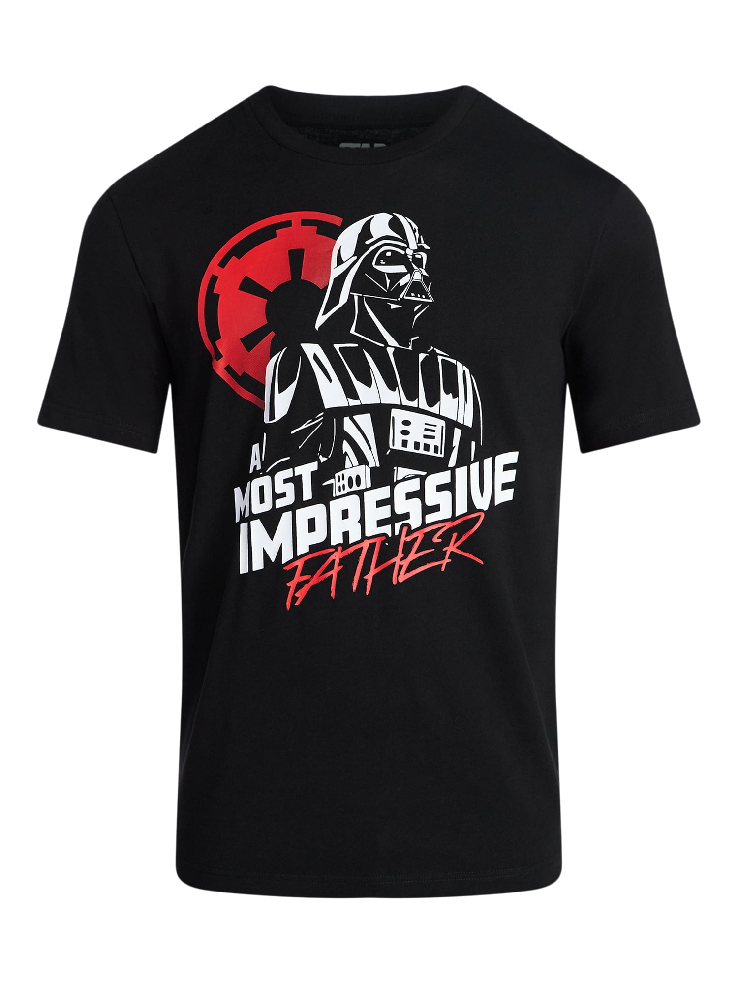 Star Wars Darth Vader Graphic Tee Men's Short Sleeve Crewneck Shirt (Black, XS-5XL) z6pl6