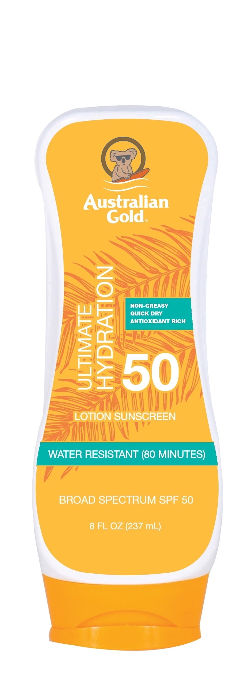 Australian Gold General Protection Sunscreen Lotion, Broad Spectrum SPF 50, Cocoa Dreams Scent (Gold, 8 fl oz) ih18z