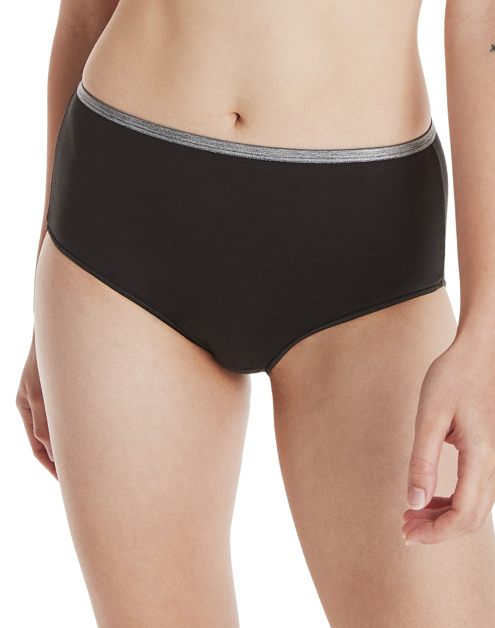 Hanes Women's Cotton Stretch Brief Panties (Assorted, 10-Pack) cue6o