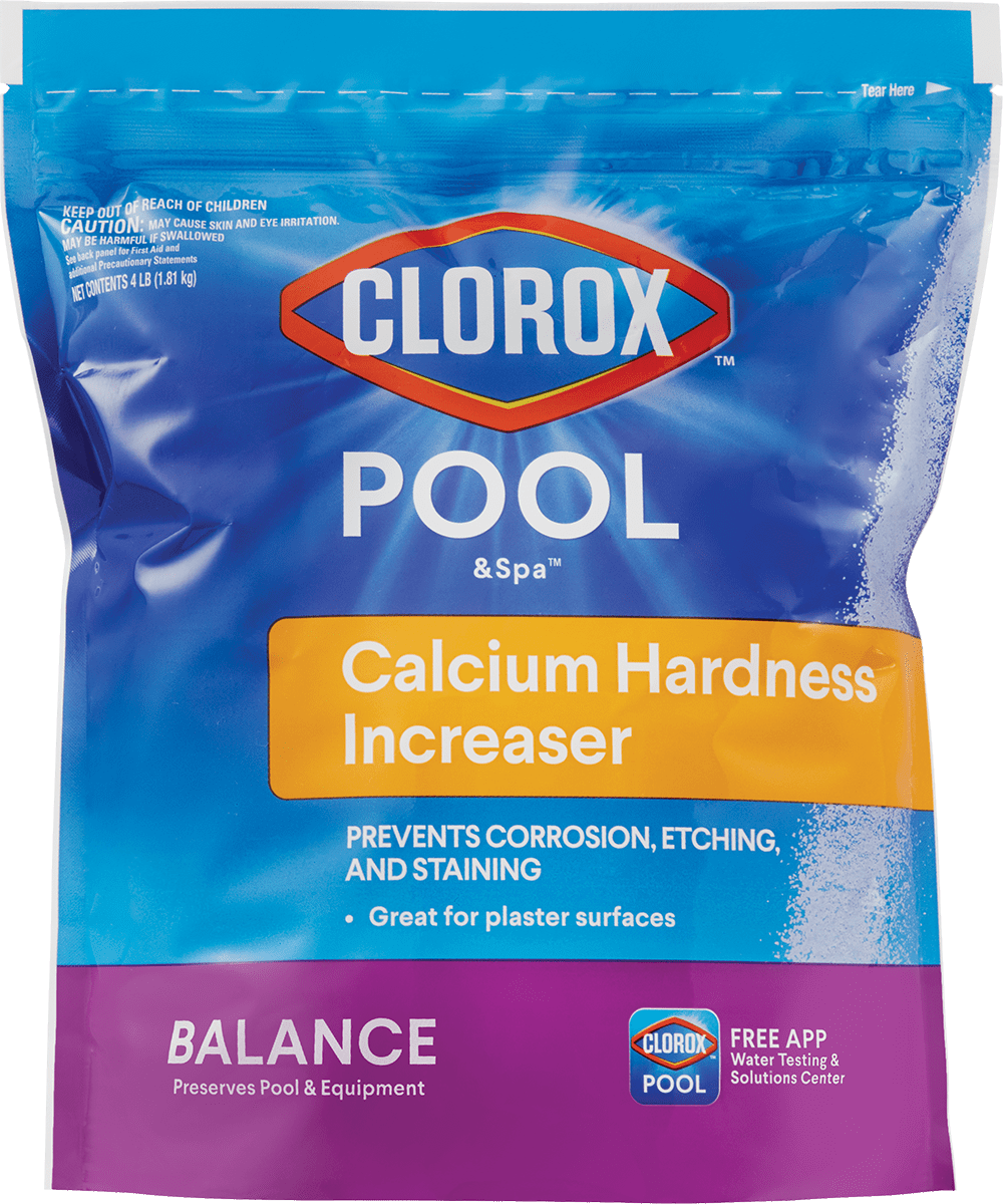 Clorox Pool&Spa Calcium Hardness Increaser Granules for Swimming Pool Water Balancing (4 lb) plzrv