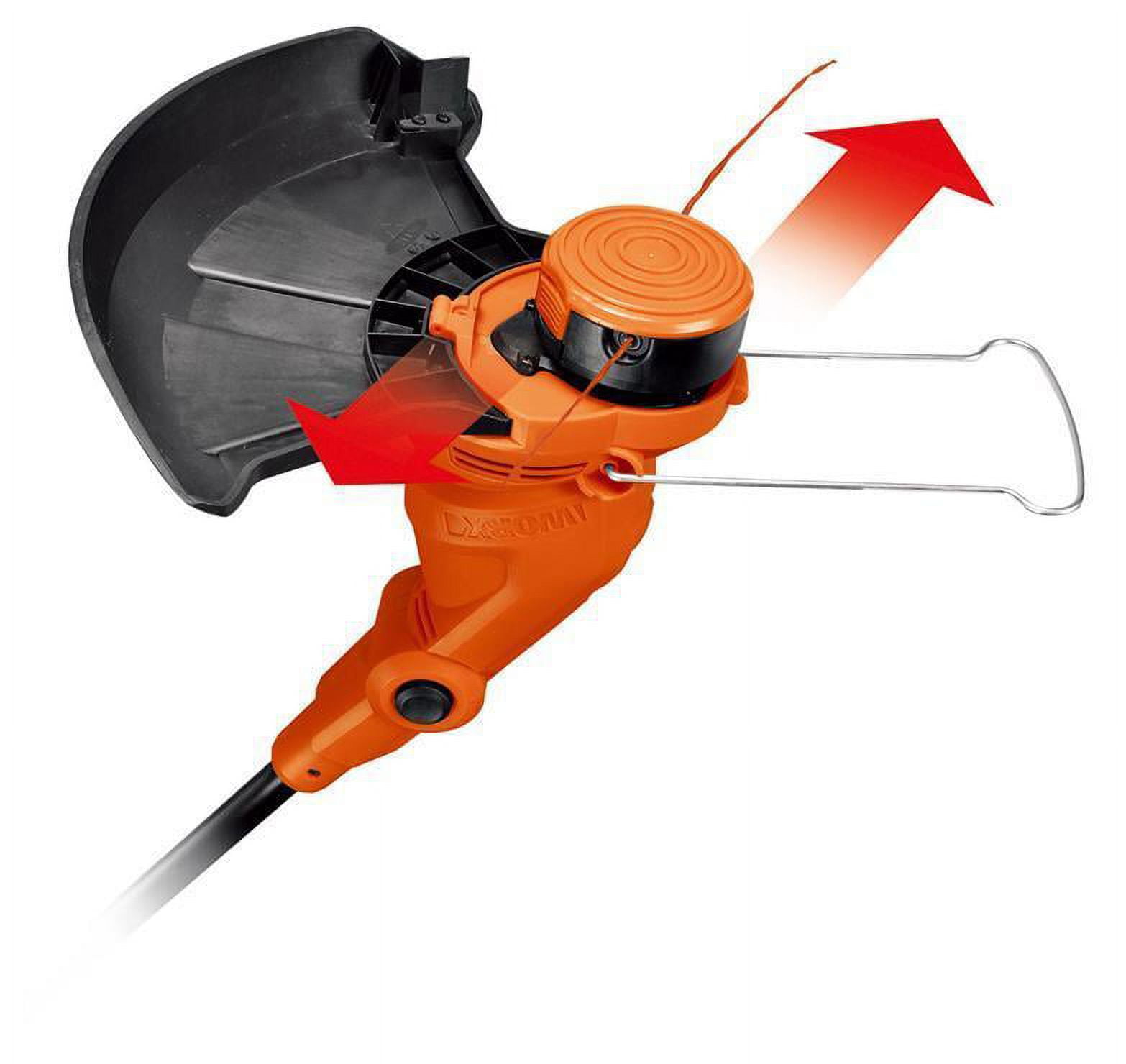 Worx WG119 Electric String Trimmer and Edger (Orange, 15 in) hrgo6
