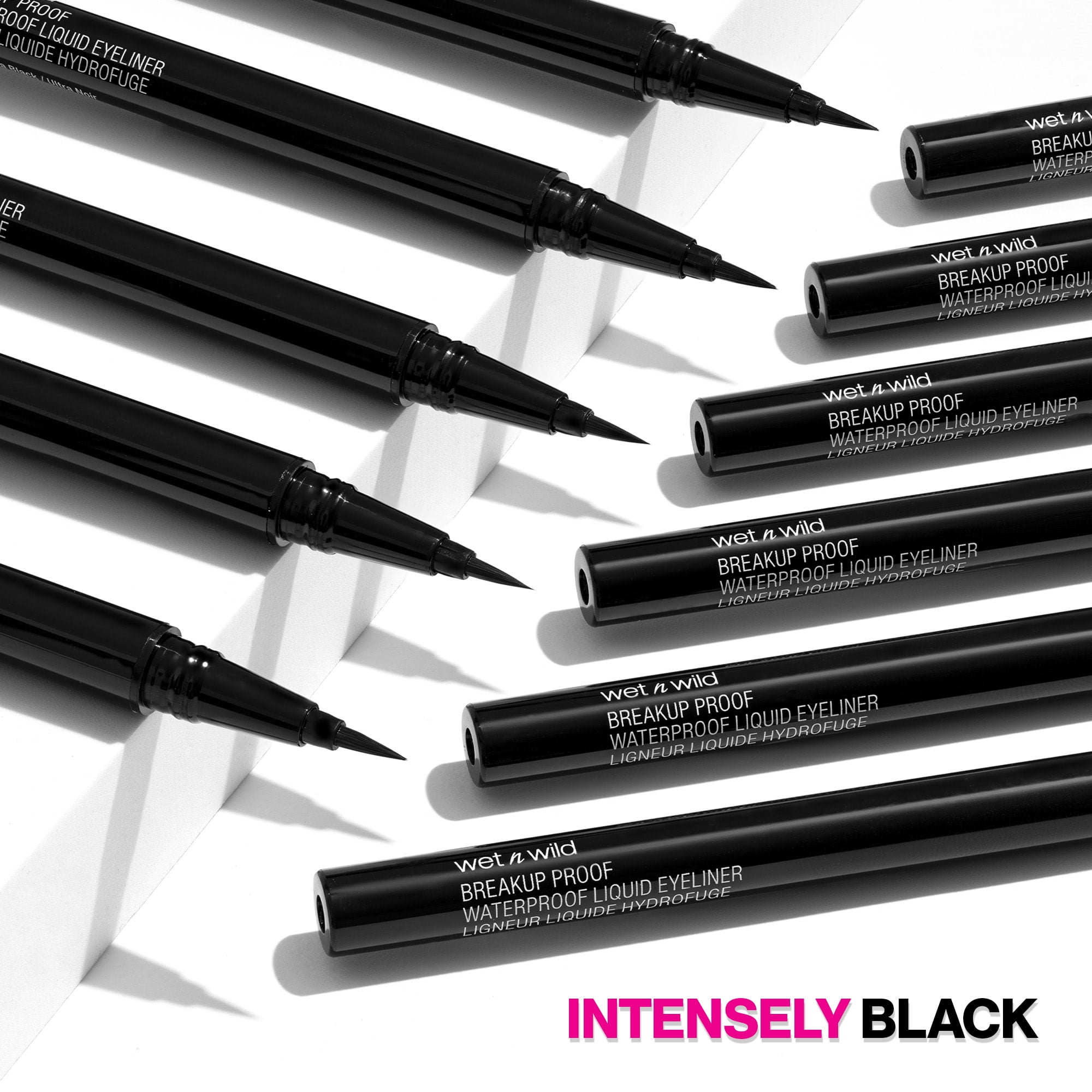 Wet n Wild Mega Last Breakup-Proof Liquid Eyeliner, Waterproof Precision Tip (Black, 0.02 fl oz) ctbvj