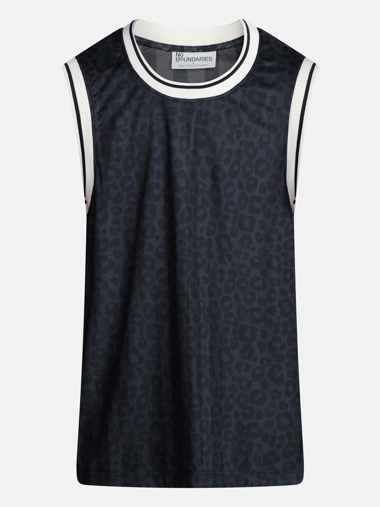No Boundaries Men's Mesh Tank Top Breathable Sleeveless Athletic Shirt (Assorted Colors, XS-4XLT) ntkh7