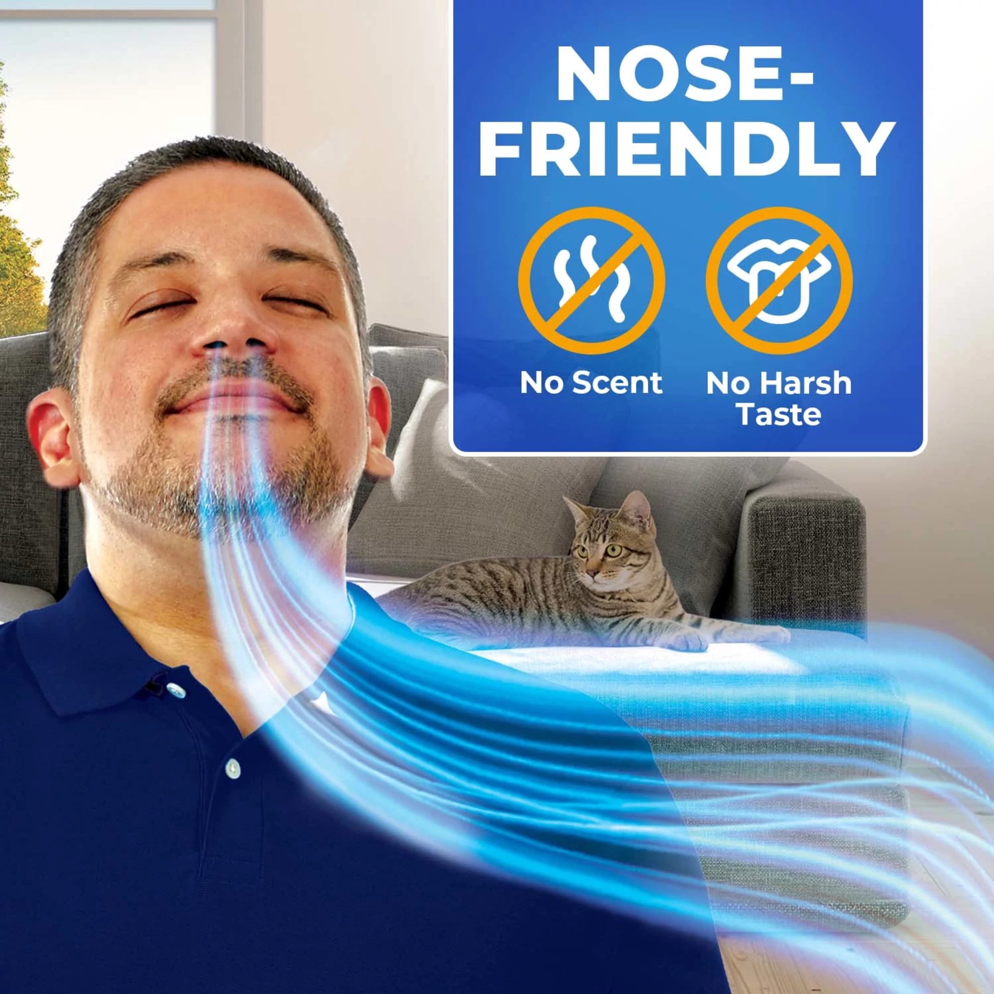 Nasacort Allergy Nasal Spray for Adults, Non-Drowsy Relief for Congestion and Sneezing (0.57 fl oz) d5e3r