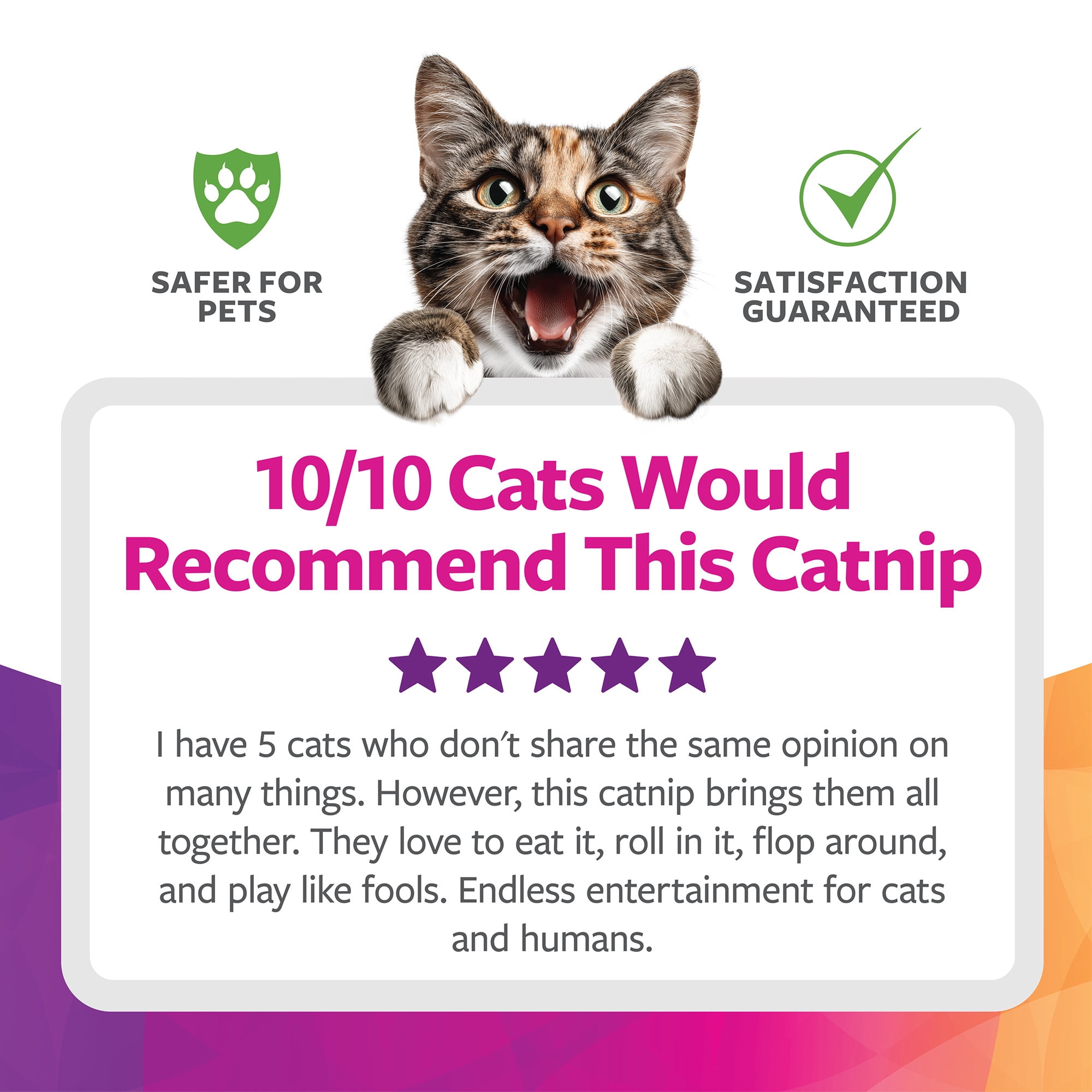 SmartyKat Catnip & Silvervine Natural Blend Cat Toy Attractant (1.2 oz) u757y