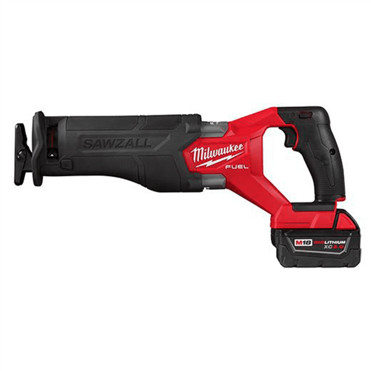 Milwaukee M18 FUEL SAWZALL Reciprocating Saw Kit (Brushless, Cordless, 1.25 in Stroke) (2-Battery Kit) 1q1oa