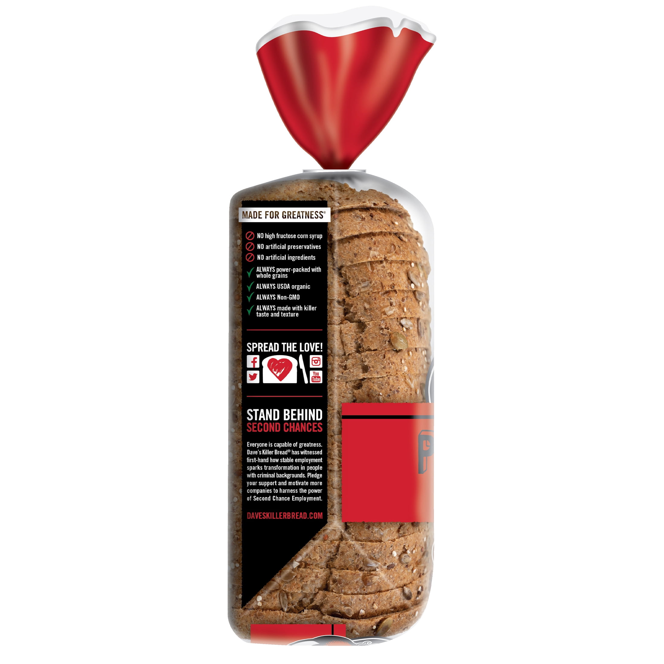 Dave's Killer Bread Powerseed Organic Seeded Bread (25 oz) 4485j