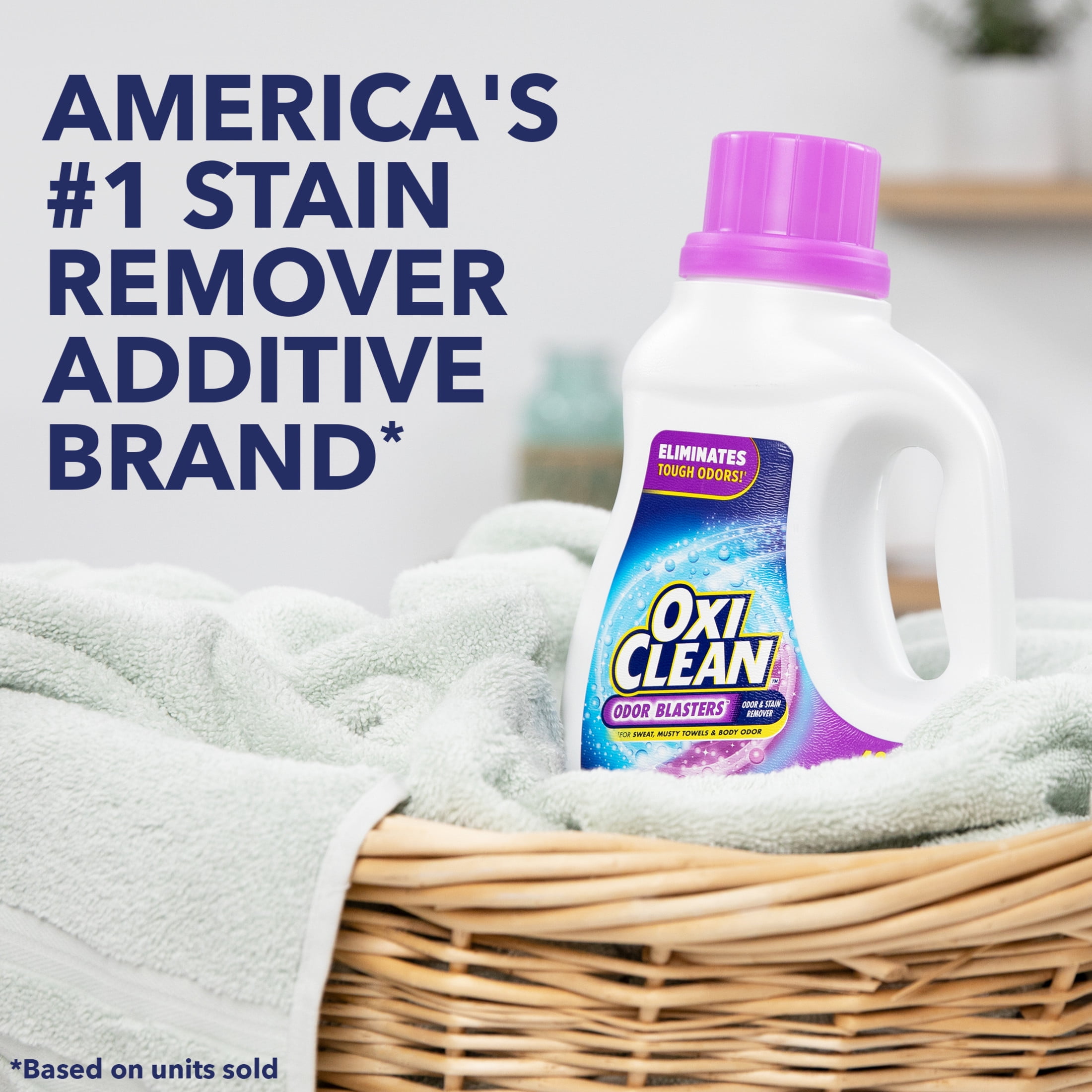 OxiClean Odor Blasters Laundry Stain Remover and Odor Neutralizer (40.5 fl oz) 8sceq