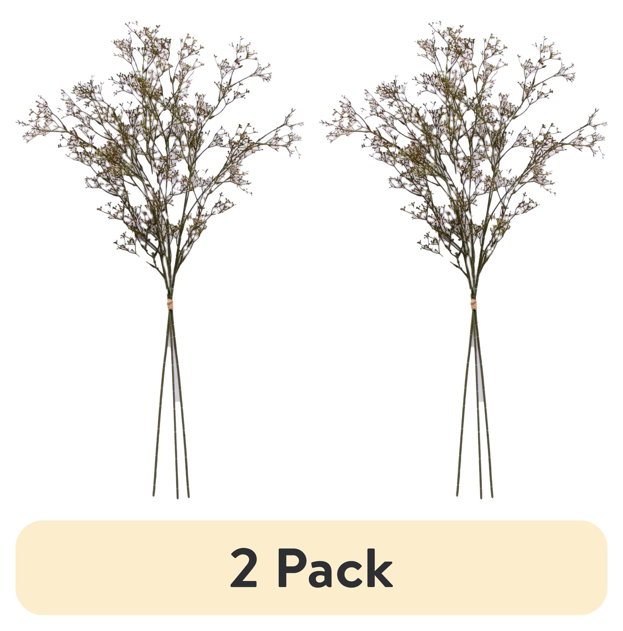 Better Homes & Gardens Artificial Dried Rice Stem Decor, Realistic Indoor Floral Arrangement (33 in, 2 Pack) pbfng