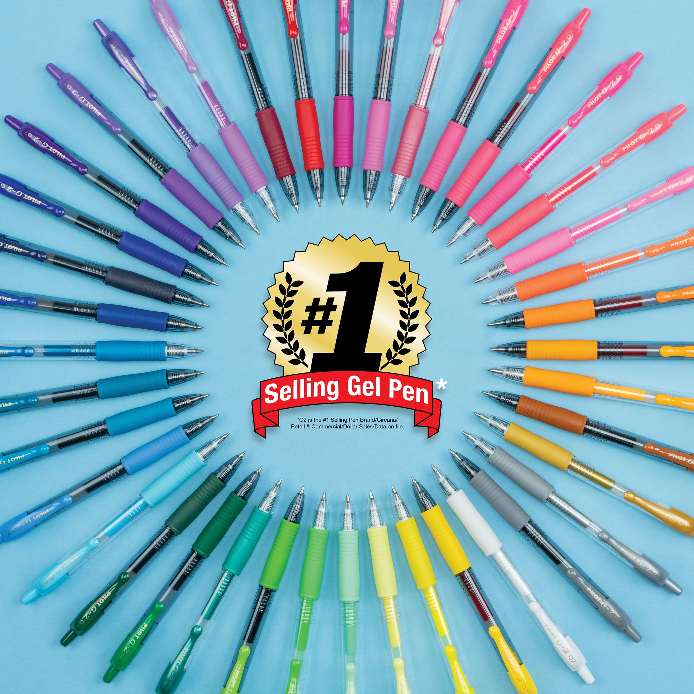 Pilot G2 Premium Gel Roller Pens, Fine Point 0.028 in, Red (12 Pack) z3gqp