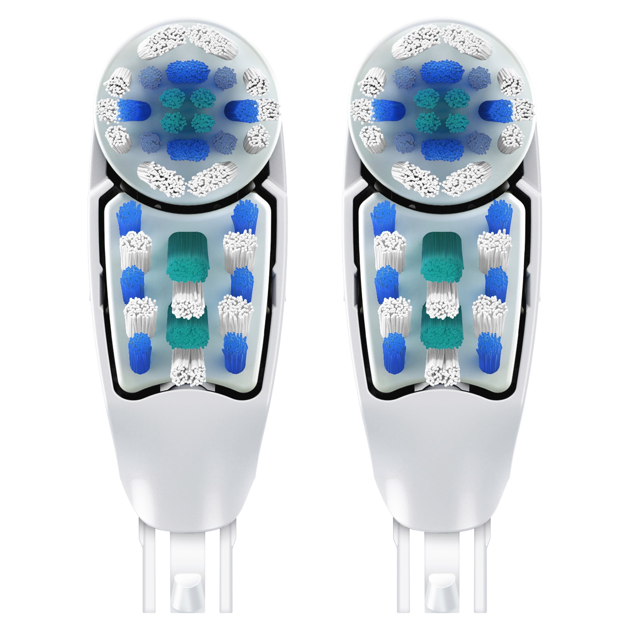 Oral-B Deep Clean Battery Powered Replacement Toothbrush Heads (White, 6 Pack) 8fhhz - Image 10