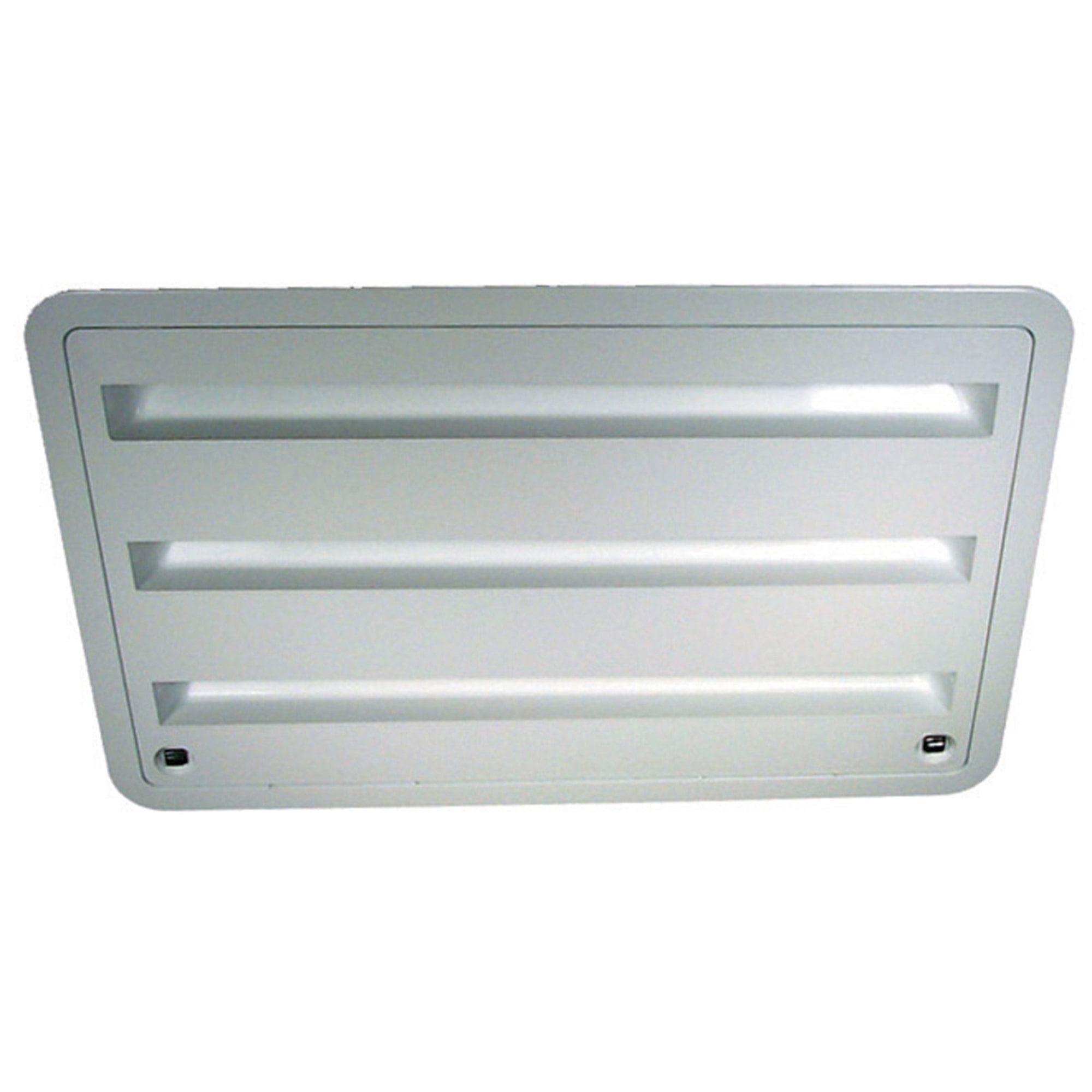 Dometic Americana DM 2652 RV Refrigerator Lower Sidewall Vent Assembly (White, 14 in x 22 in) gyucs