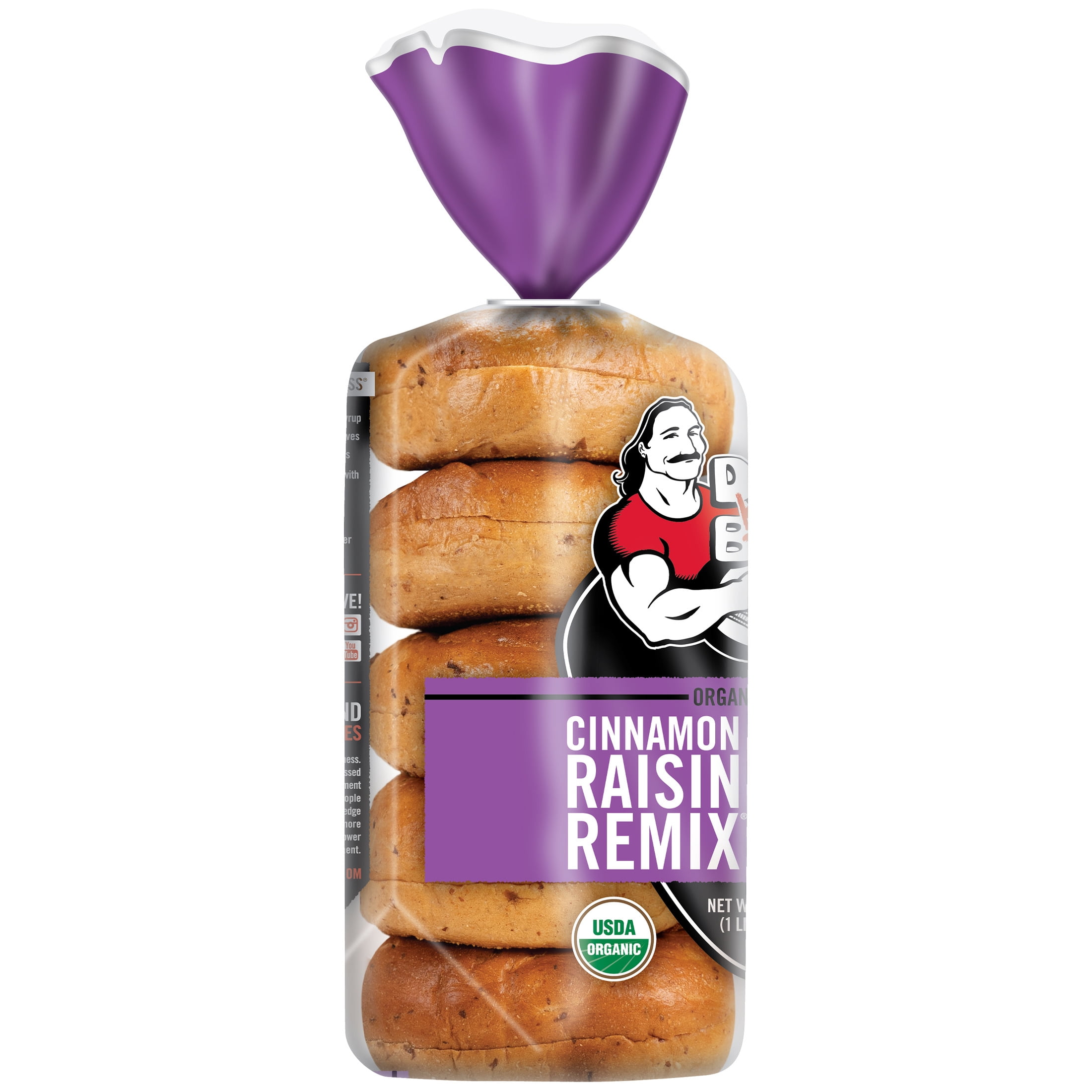 Dave's Killer Bread Cinnamon Raisin Remix Organic Bagels (5 Count) i1ih5