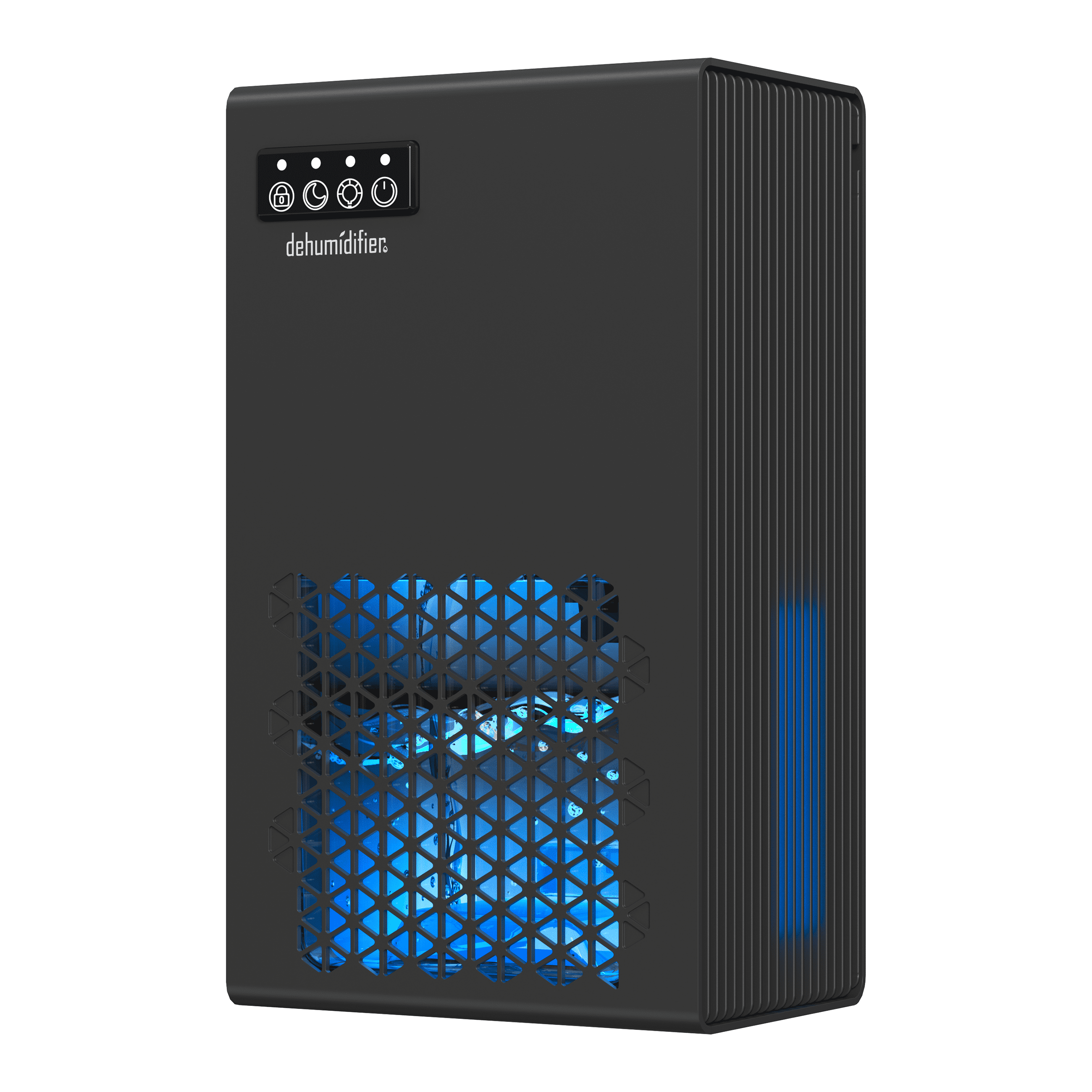 Cobectal Electric Dehumidifier for Home, Quiet Operation with Auto Shut-Off and 7-Color LED Light (Black, 95 oz) c2jxo