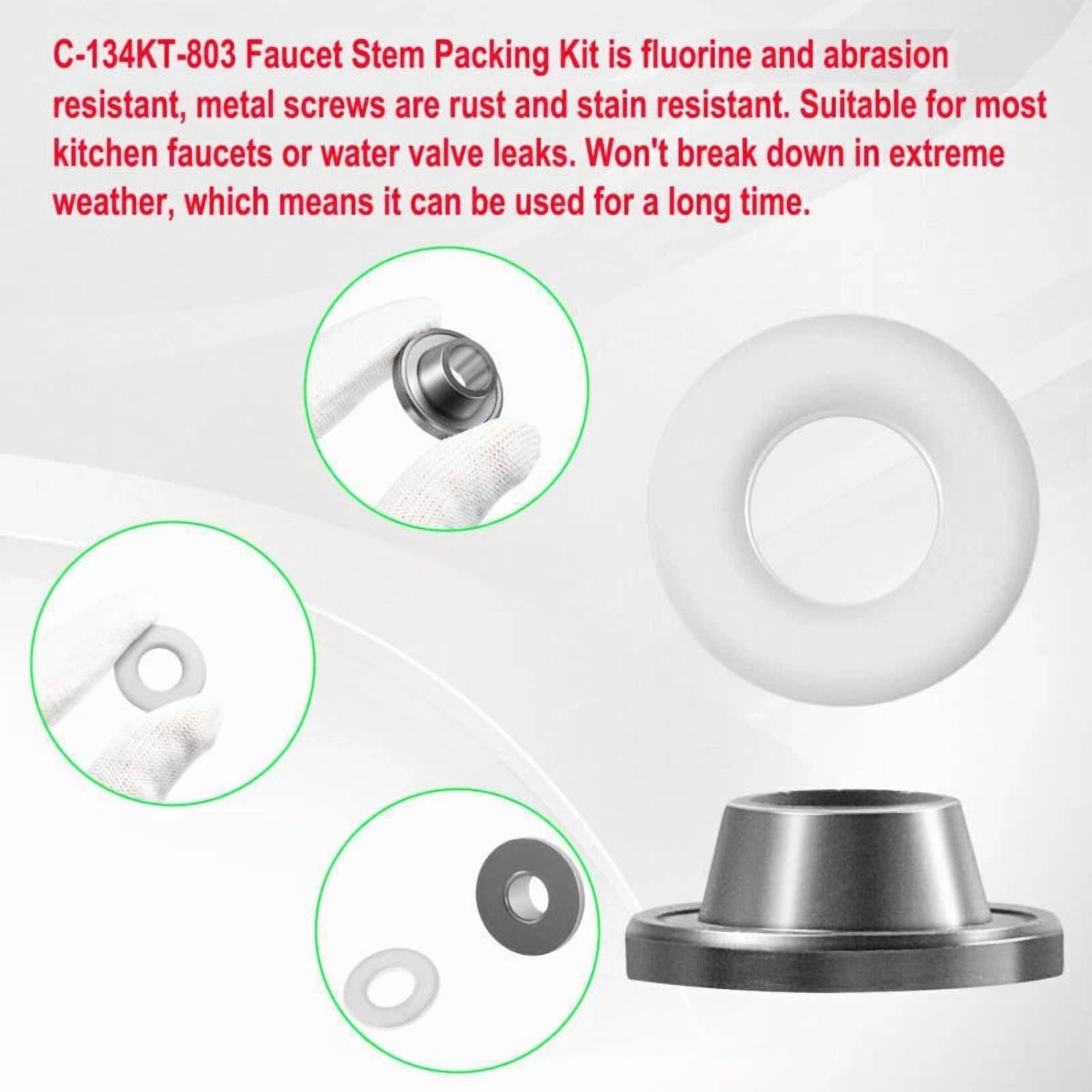 VAULT C-134Kt-803 Faucet Stem Packing Kit for Prier Wall Hydrants (1 Pack) maxr1